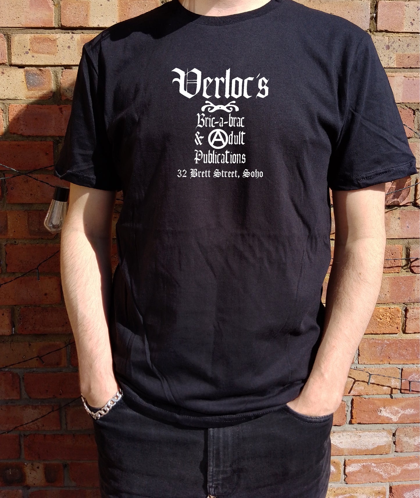 Verloc's Soho Shop T-Shirt - Inspired By 'The Secret Agent', Joseph Conrad, London Souvenir, S-XXL