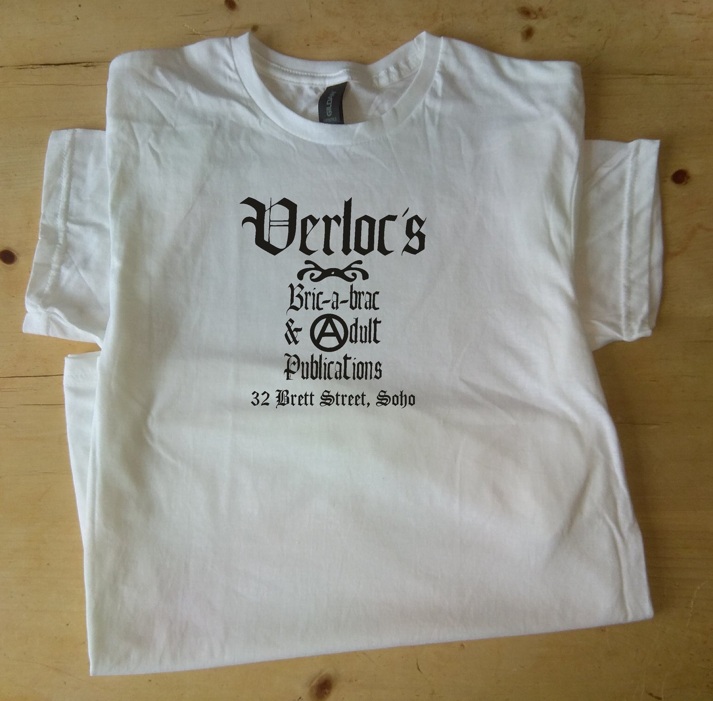 Verloc's Soho Shop T-Shirt - Inspired By 'The Secret Agent', Joseph Conrad, London Souvenir, S-XXL
