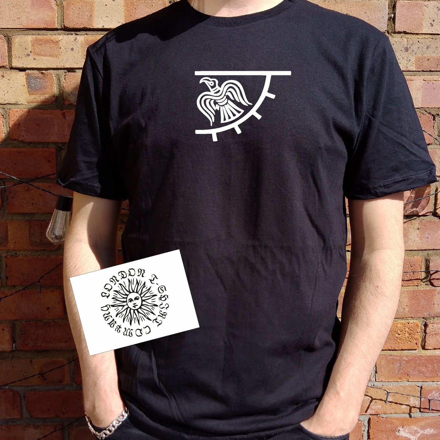 Raven Banner T-Shirt - Viking Flag, Norse Top, Various Colours