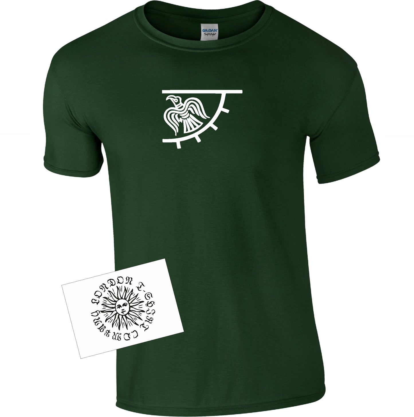 Raven Banner T-Shirt - Viking Flag, Norse Top, Various Colours