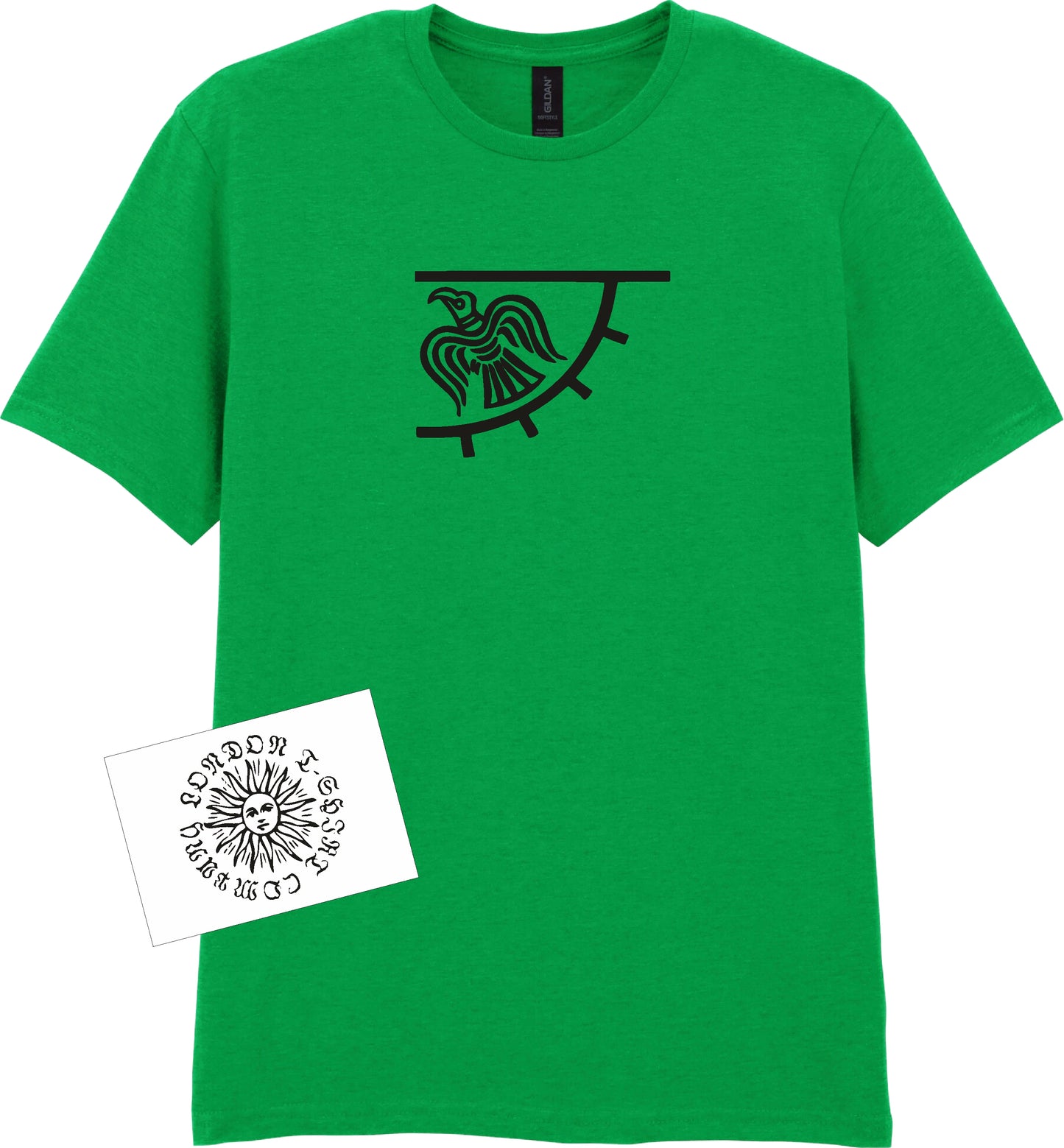 Raven Banner T-Shirt - Viking Flag, Norse Top, Various Colours
