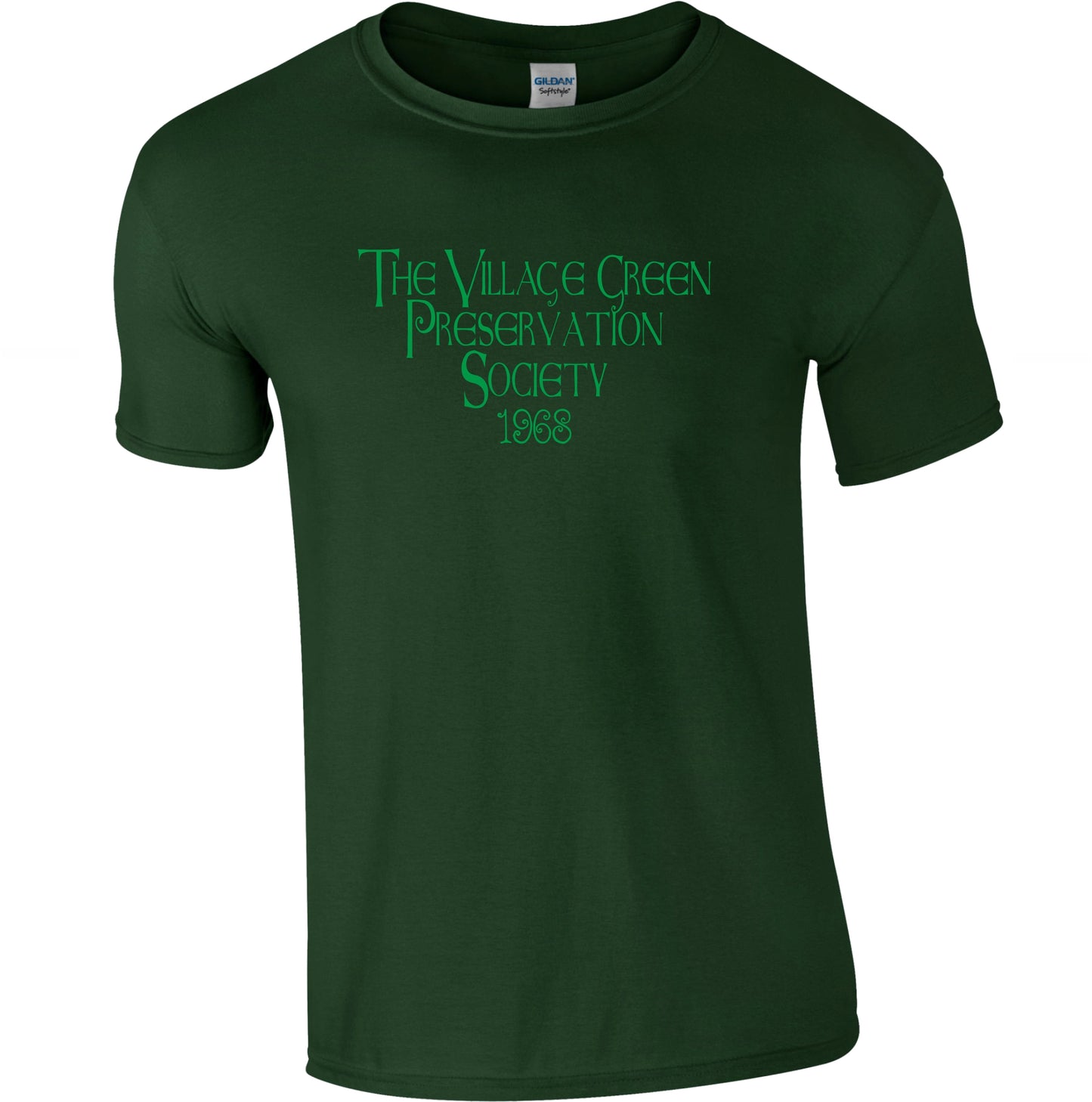 The Village Green Preservation Society T-Shirt - 60s, Rock, Various Colours