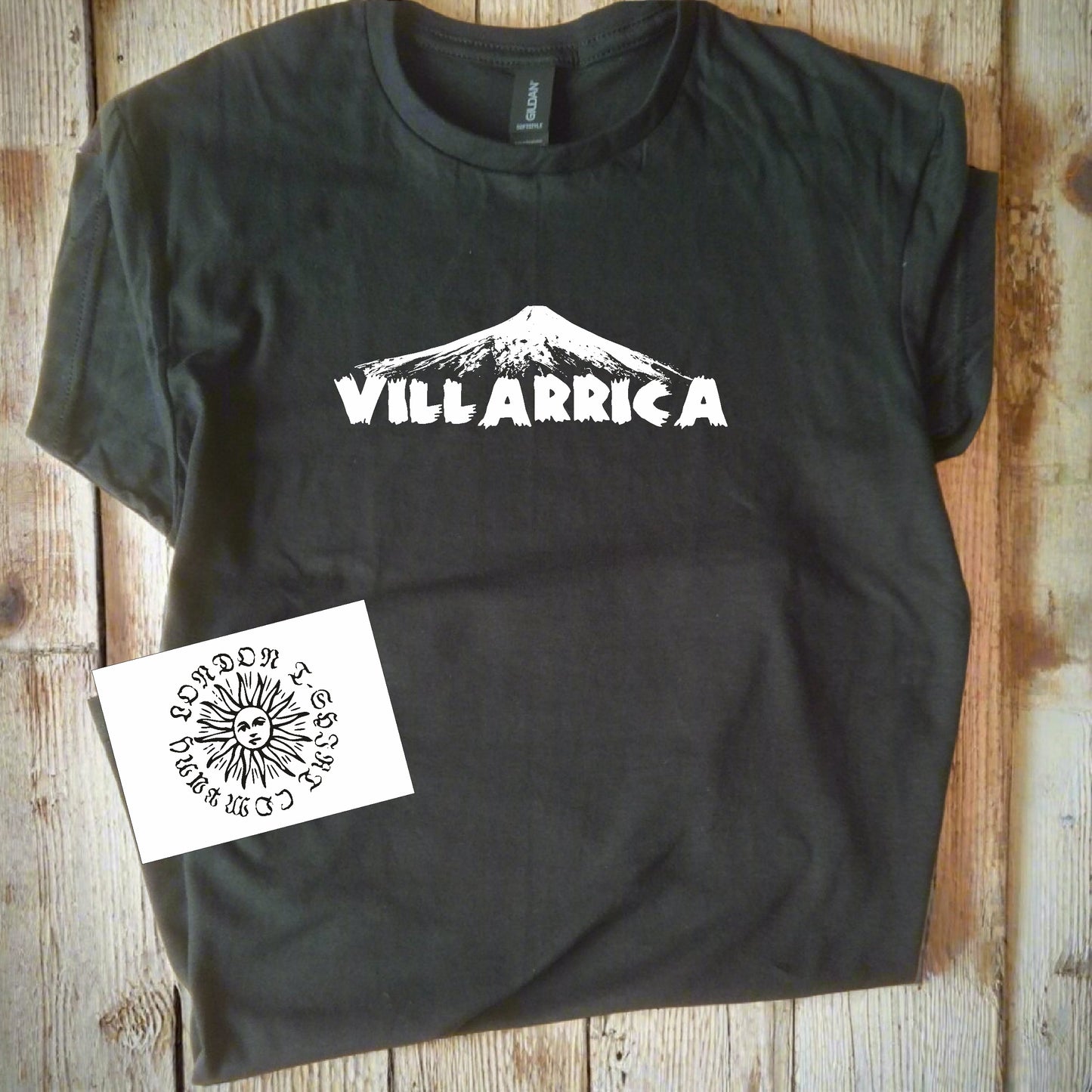 Villarrica Volcano T-Shirt - Chile Souvenir, Travel Gift, Various Colours
