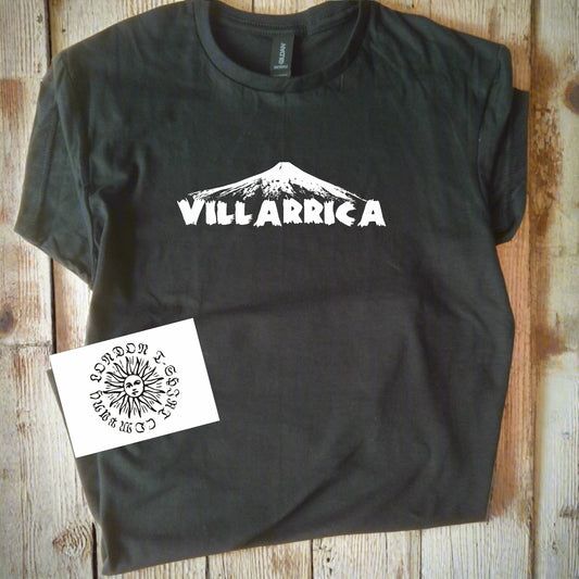 Villarrica Volcano T-Shirt - Chile Souvenir, Travel Gift, Various Colours