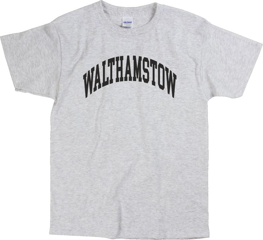 Walthamstow (London) Souvenir T-Shirt - Retro College Style, Various Colours
