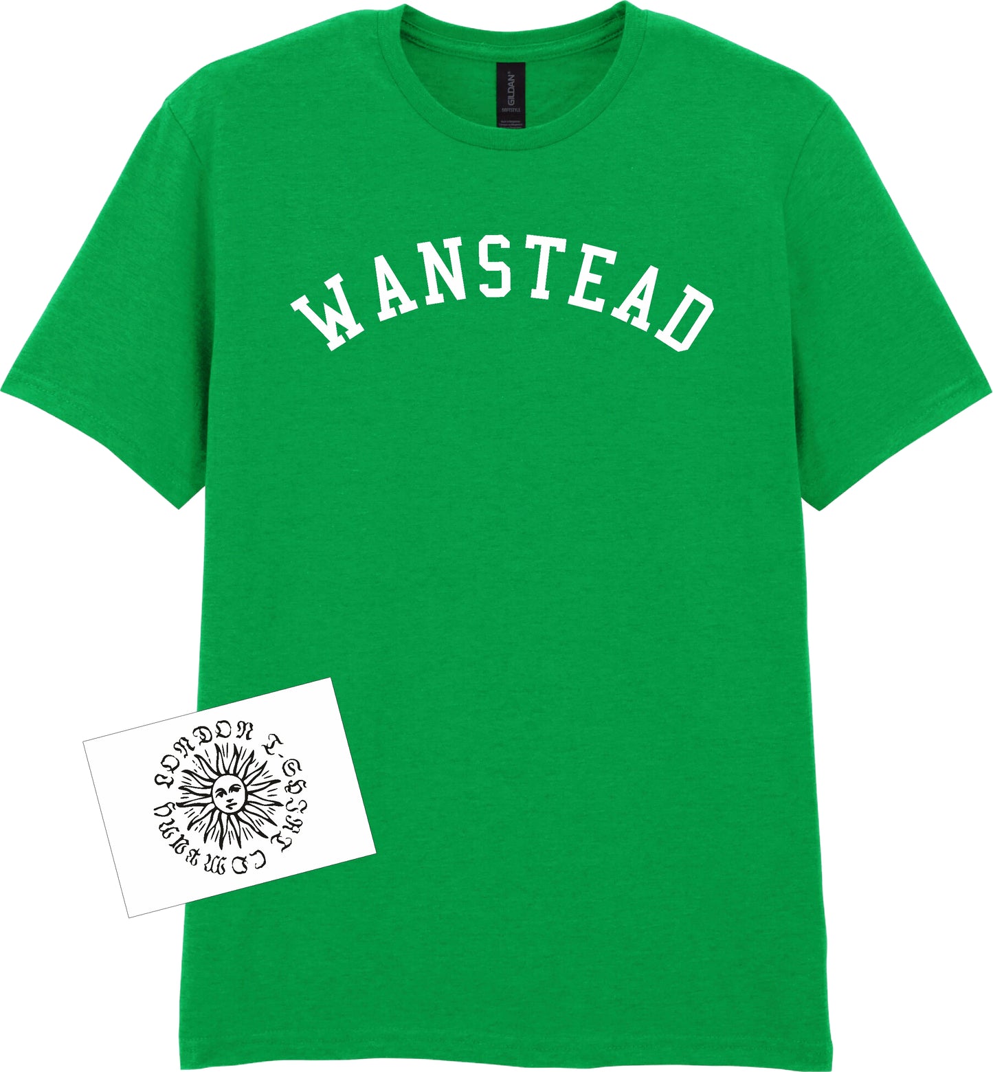 Wanstead T-Shirt - Varsity College Preppy Style, Wanstead Flats, Various Colours