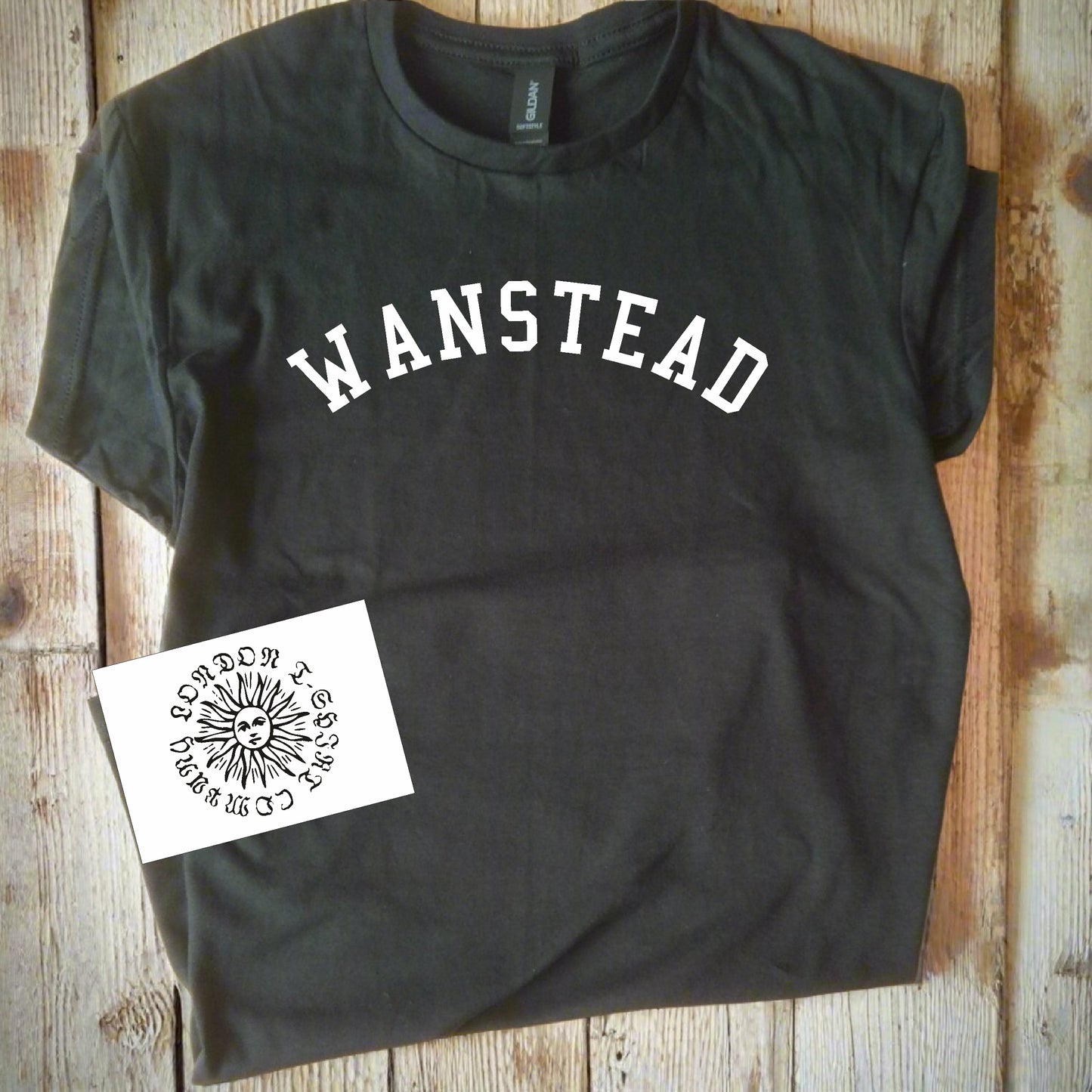 Wanstead T-Shirt - Varsity College Preppy Style, Wanstead Flats, Various Colours