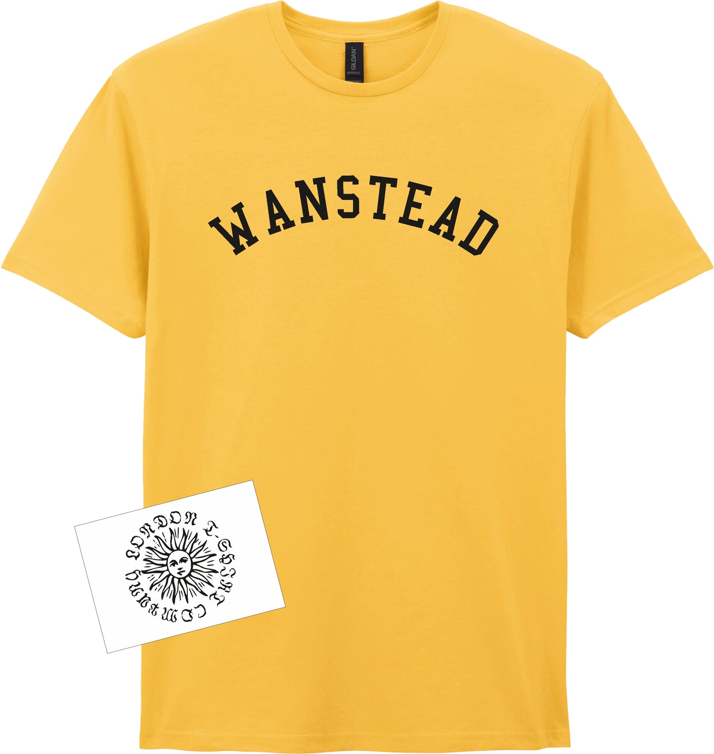 Wanstead T-Shirt - Varsity College Preppy Style, Wanstead Flats, Various Colours