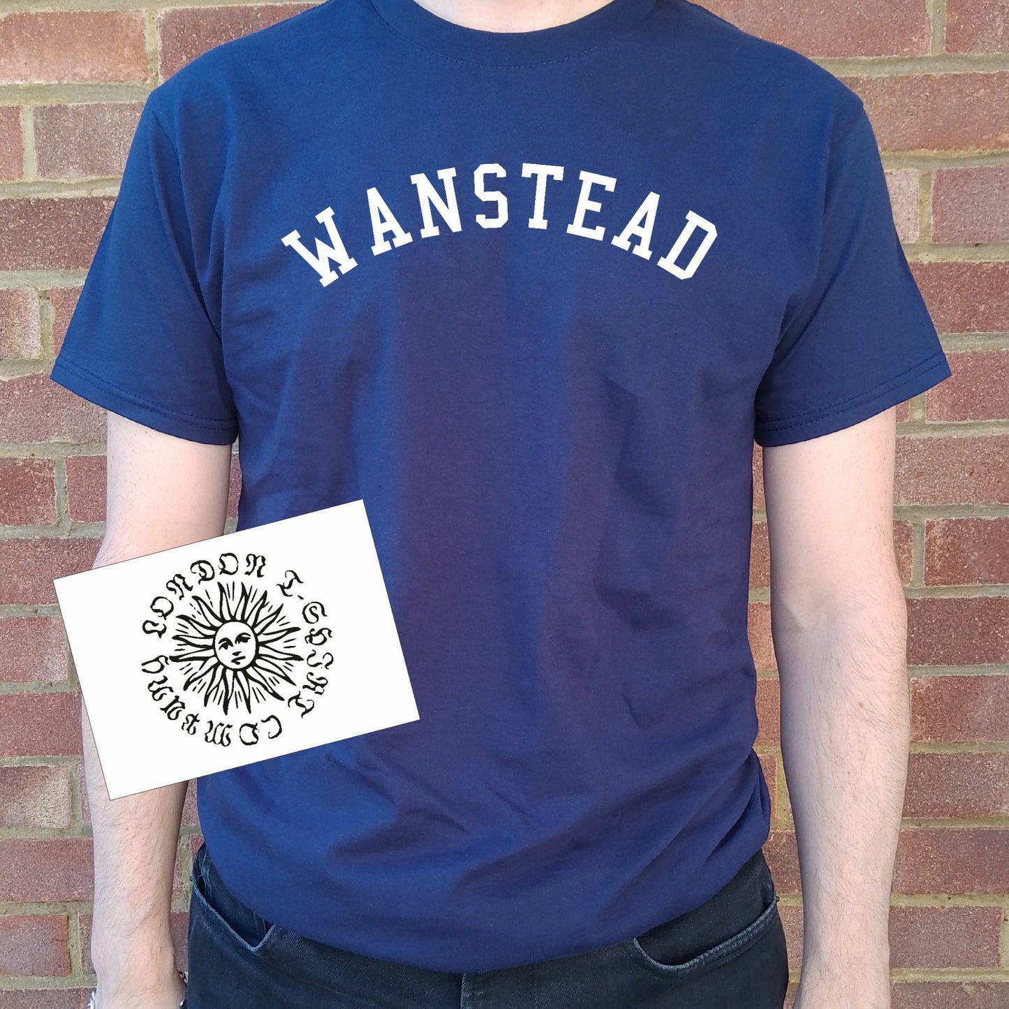 Wanstead T-Shirt - Varsity College Preppy Style, Wanstead Flats, Various Colours