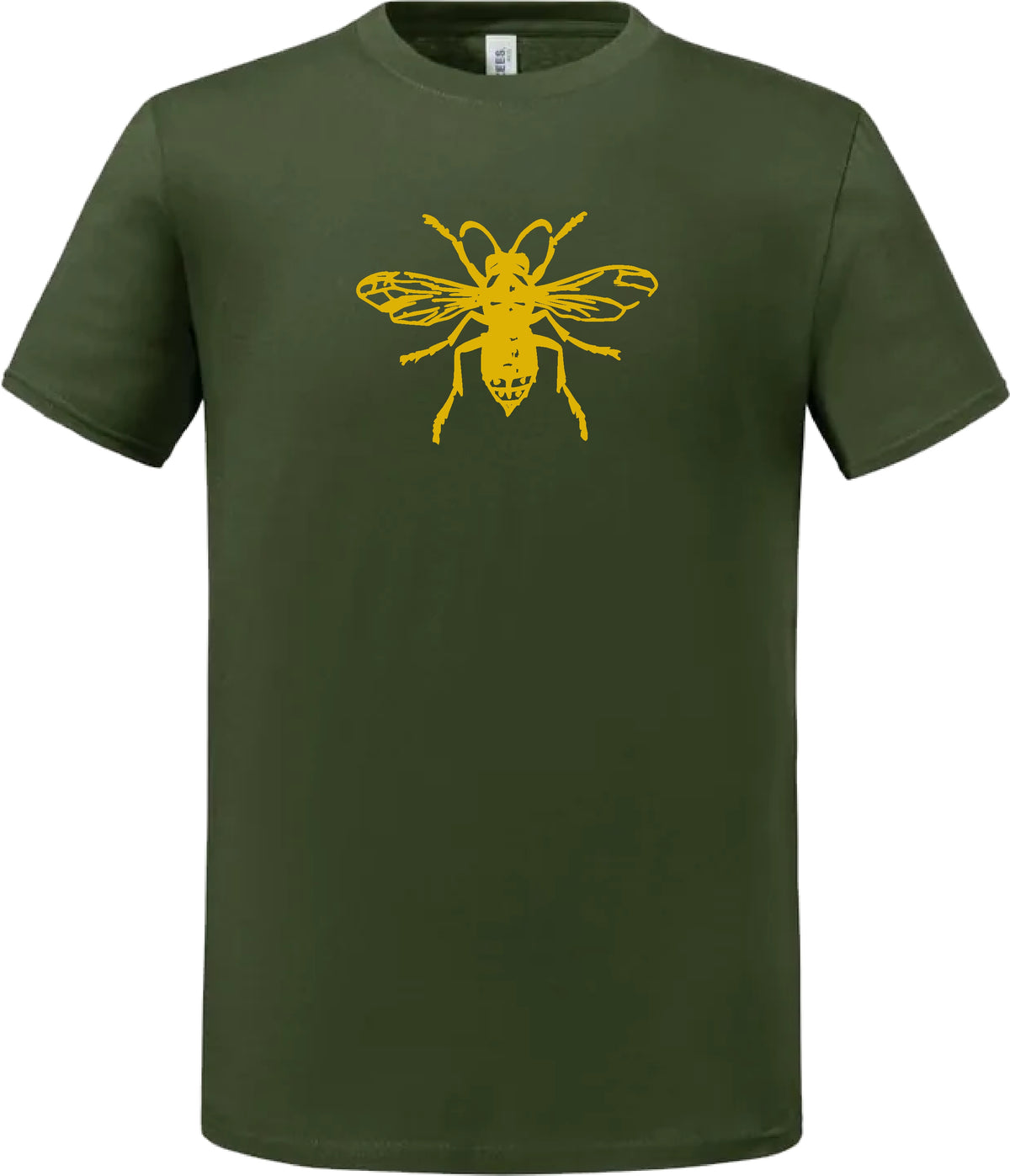 Wasp Organic Cotton T-Shirt - Nature, Wildlife, Insects, Various Colours