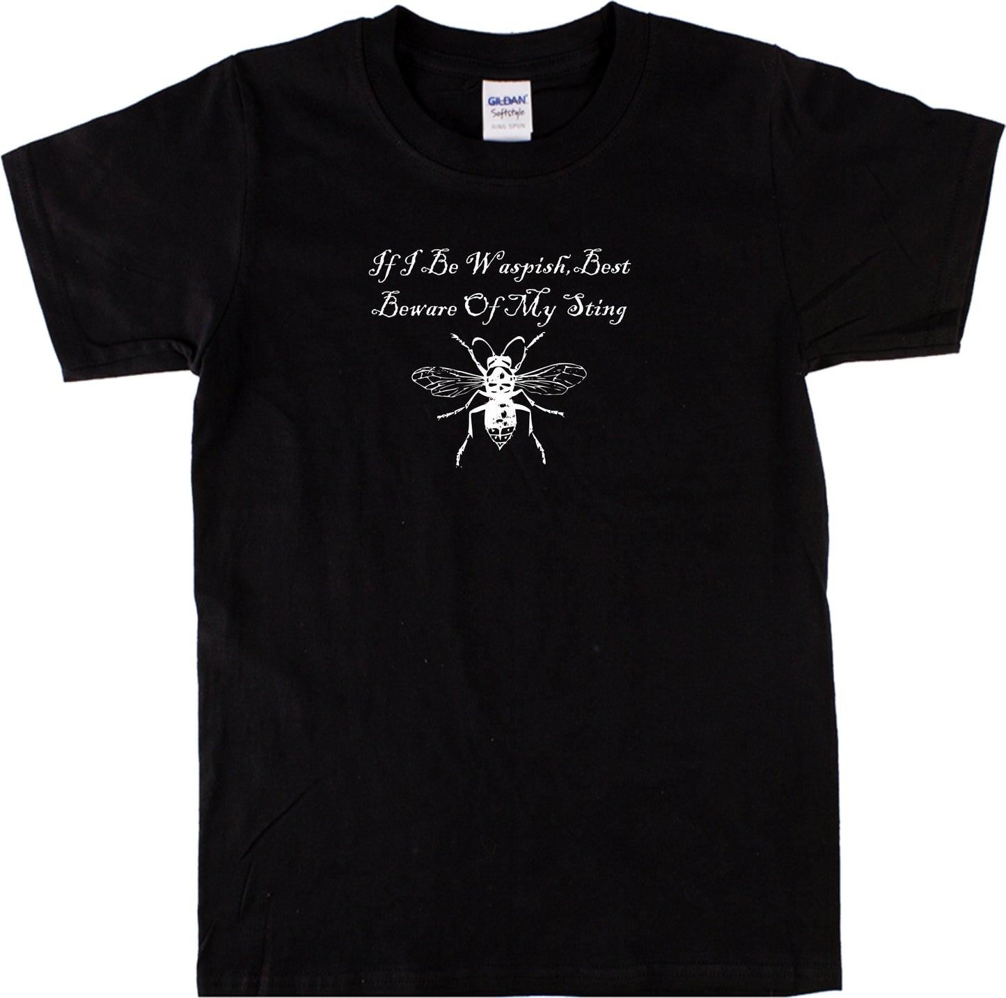 Shakespeare 'Wasp' T-Shirt - The Taming of the Shrew, Waspish Quote, Various Colours