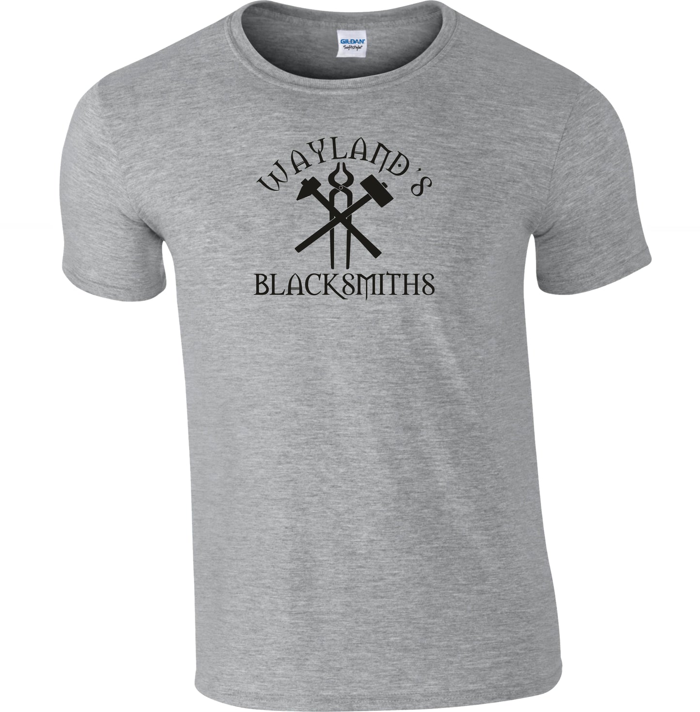 Wayland's Blacksmiths T-Shirt - Saxon God Wayland Smithy, Various Colours
