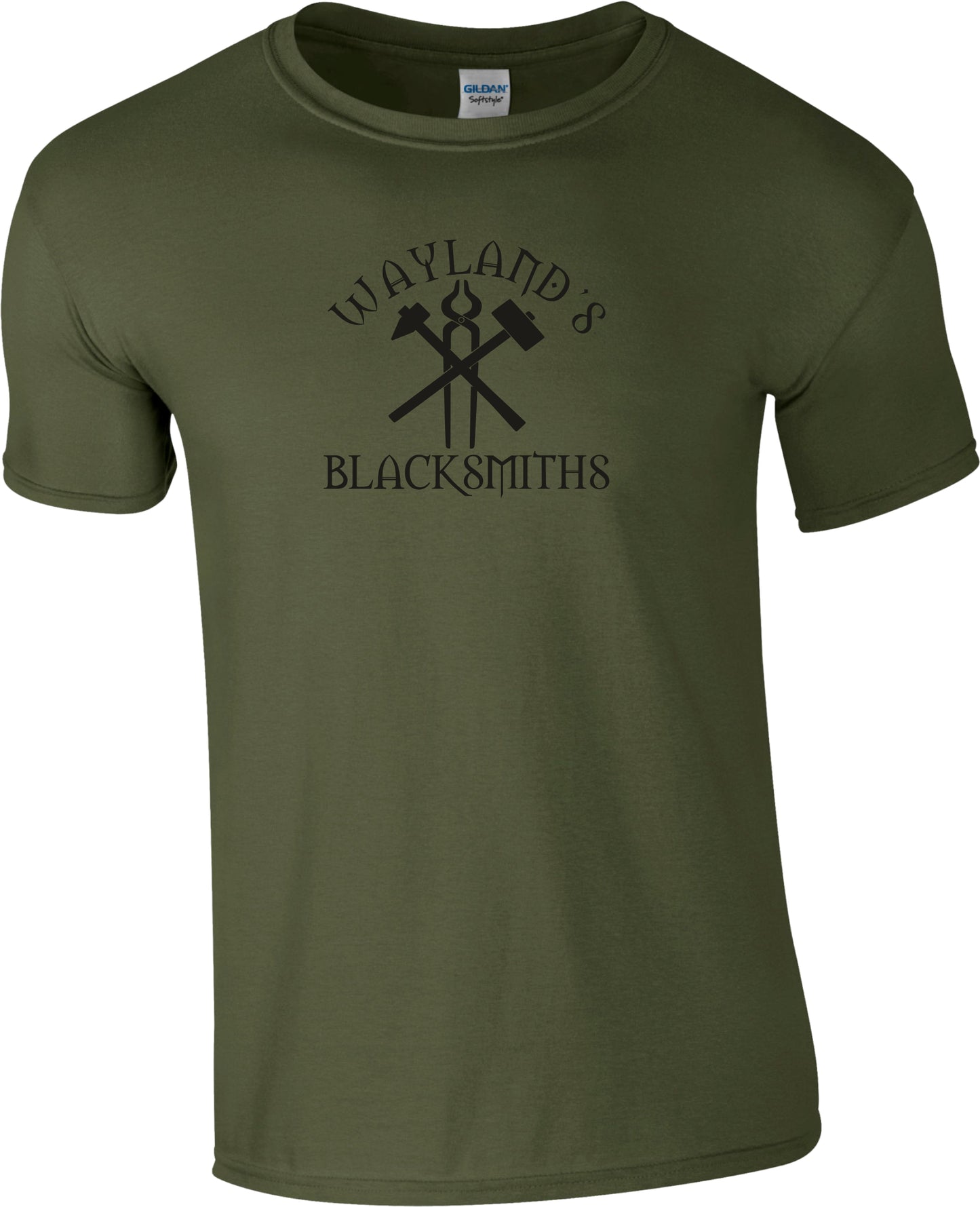 Wayland's Blacksmiths T-Shirt - Saxon God Wayland Smithy, Various Colours