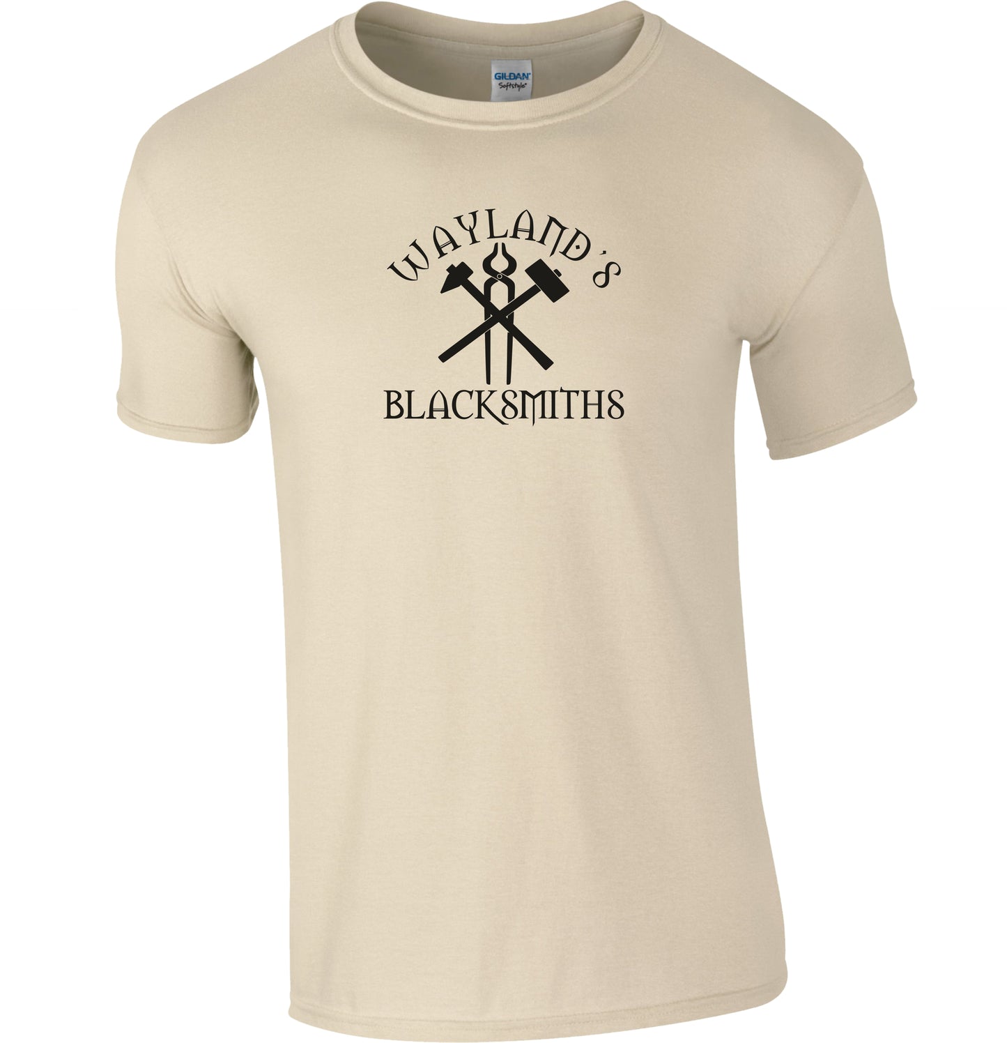 Wayland's Blacksmiths T-Shirt - Saxon God Wayland Smithy, Various Colours