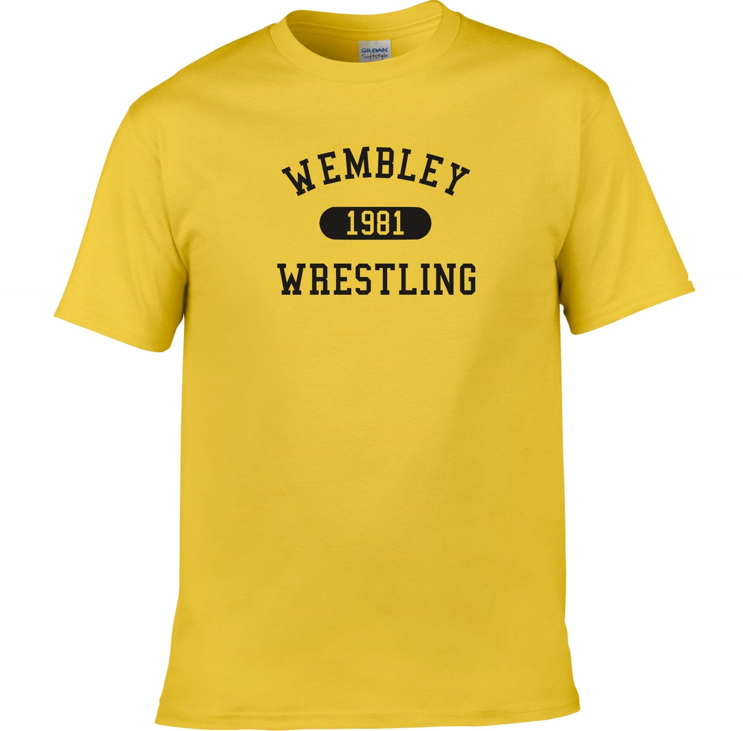 Wembley Wrestling 1981 Souvenir T-Shirt - British, Retro, Big Daddy, Giant Haystacks, Various Colours