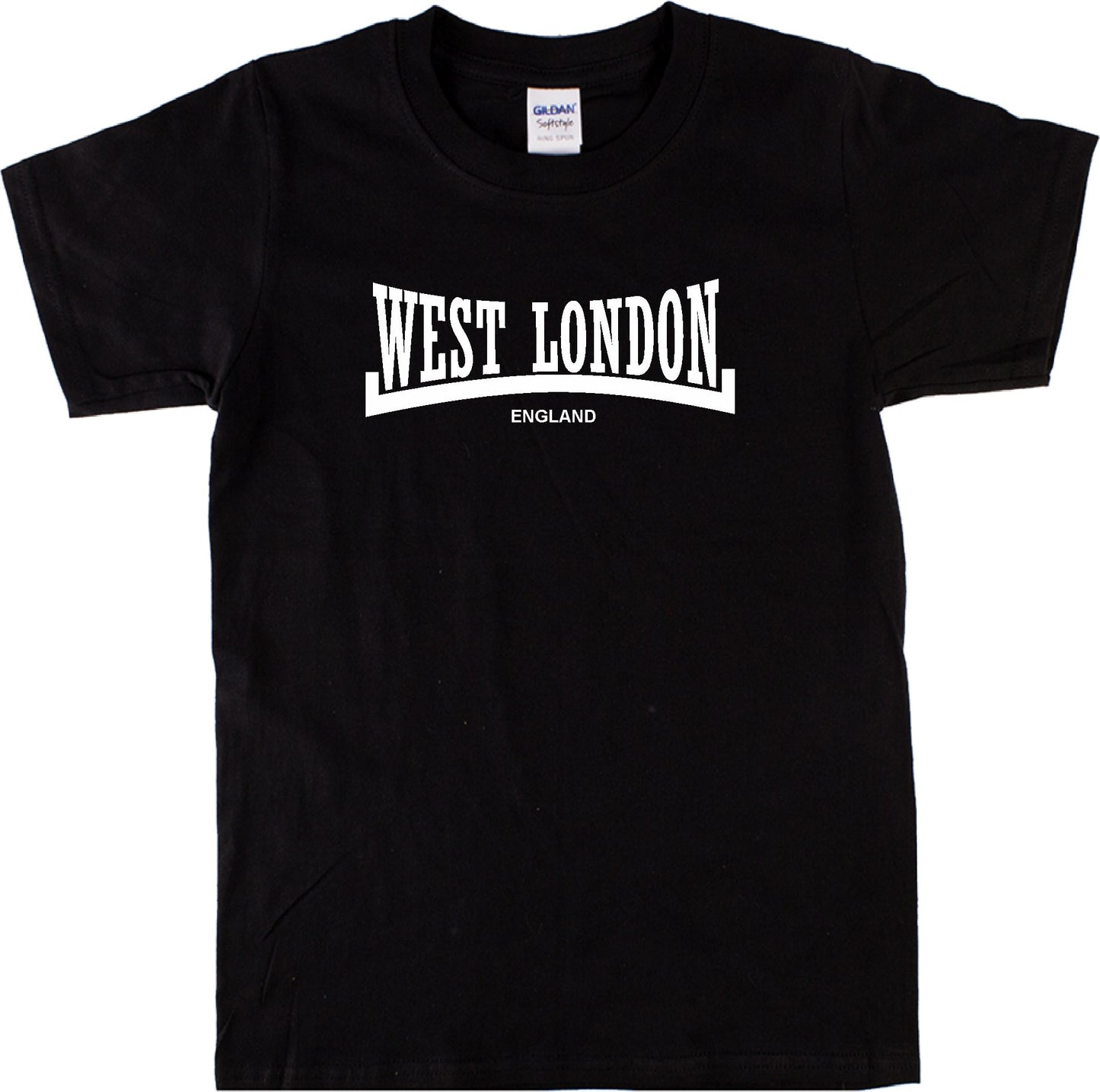West London T-Shirt - London Souvenir, Custom Print Available, Various Colours