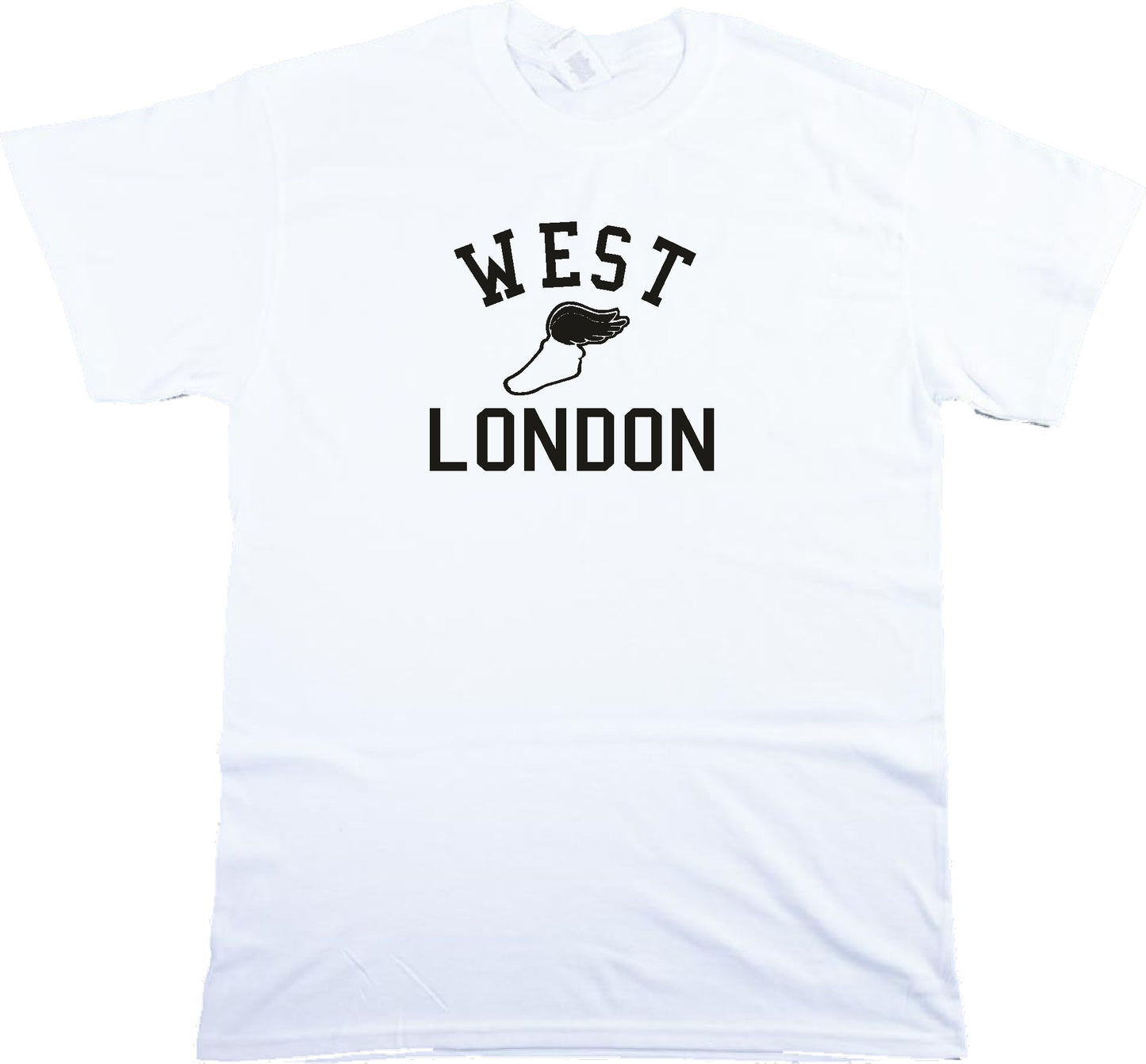 West London Retro Track T-Shirt - Running, College, Souvenir, Various Colours