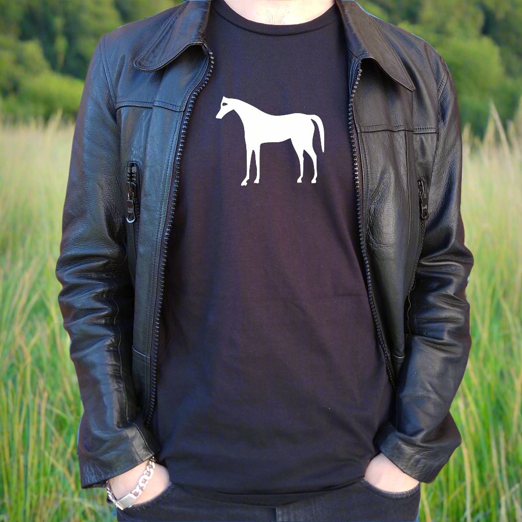 Westbury White Horse T-Shirt - Bratton White Horse Souvenir, Hill Figure, Various Colours