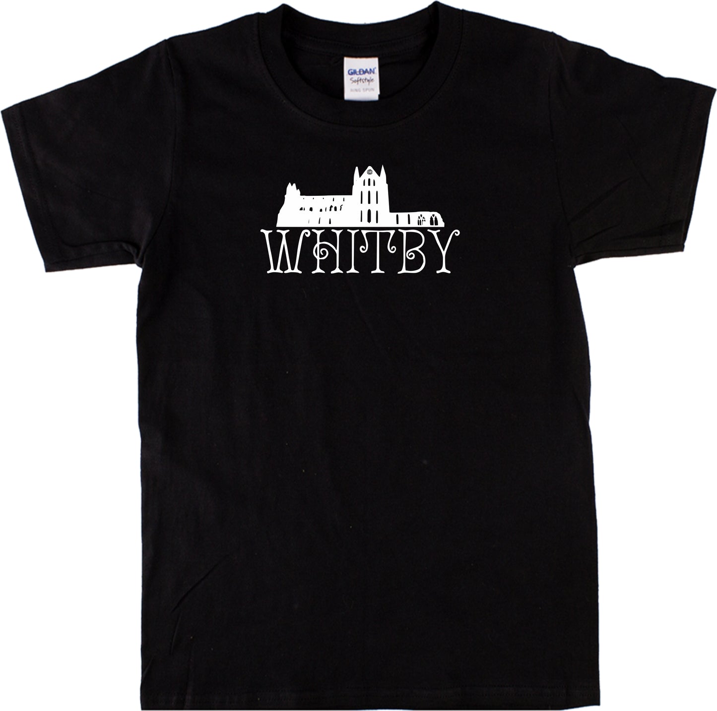 Whitby T-Shirt - Yorkshire Souvenir, Ruins, Gothic, Various Colours