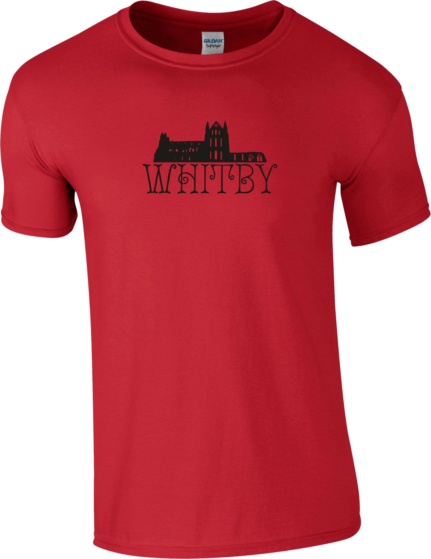 Whitby T-Shirt - Yorkshire Souvenir, Ruins, Gothic, Various Colours