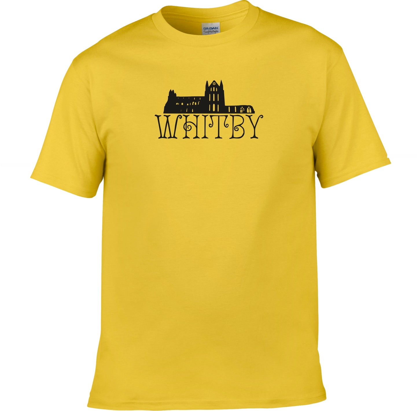 Whitby T-Shirt - Yorkshire Souvenir, Ruins, Gothic, Various Colours
