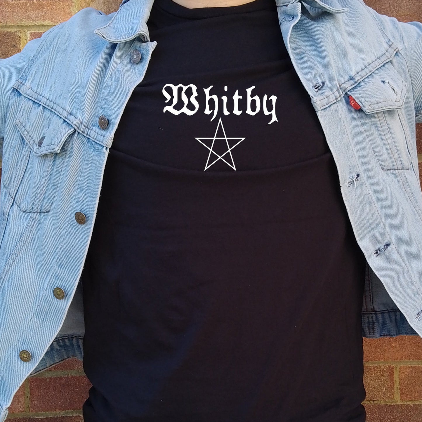 Whitby Unisex T-Shirt - Pentagram, Gothic, Dracula, S-XXL