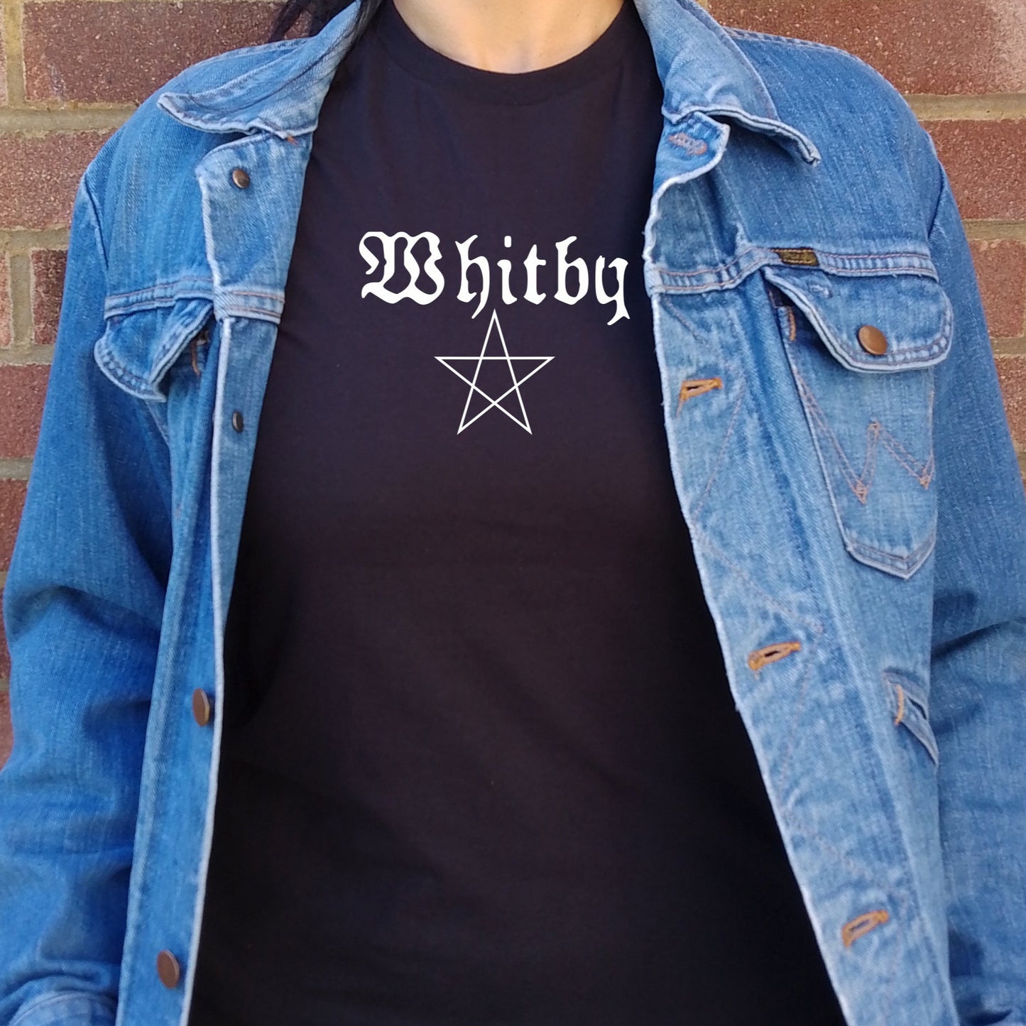 Whitby Unisex T-Shirt - Pentagram, Gothic, Dracula, S-XXL