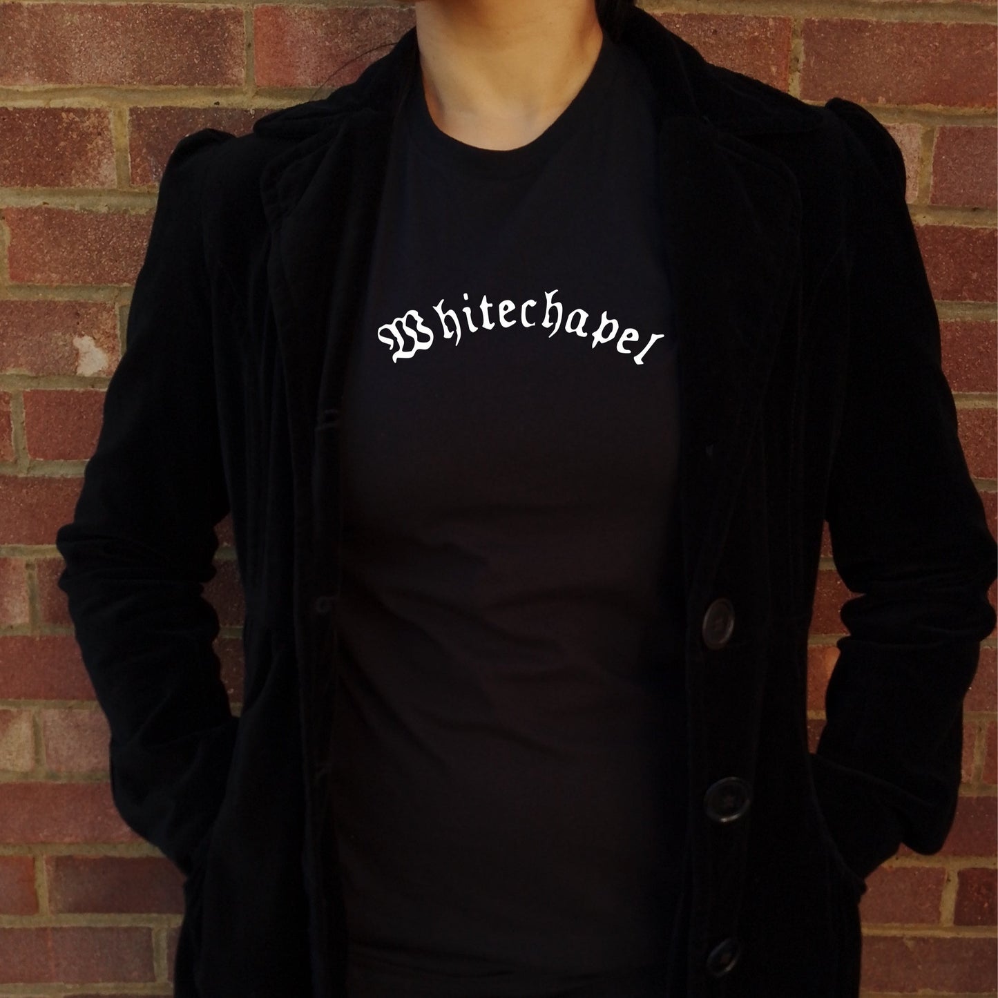Whitechapel Souvenir Organic Cotton T-Shirt - Gothic London, S-XXL