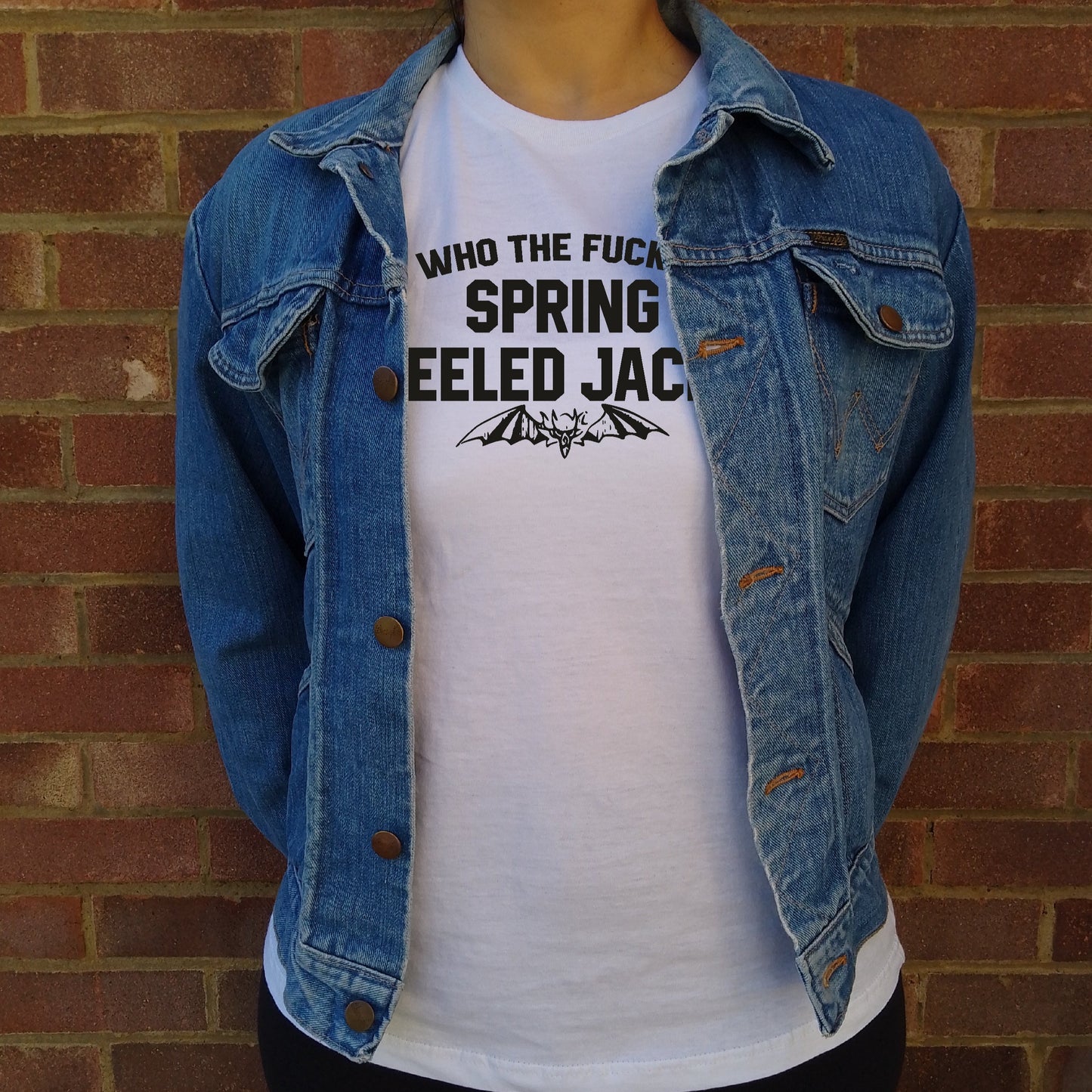Who The F**K Is Spring Heeled Jack T-Shirt - Victorian English Foklore, S-XXL
