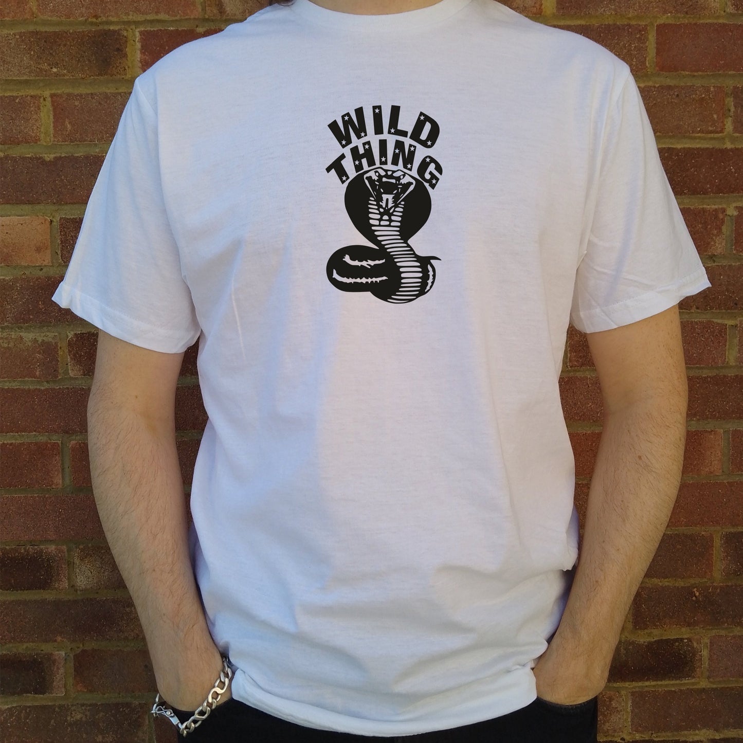 'Wild Thing' Cobra T-Shirt - Retro Rocker Style, Various Colours