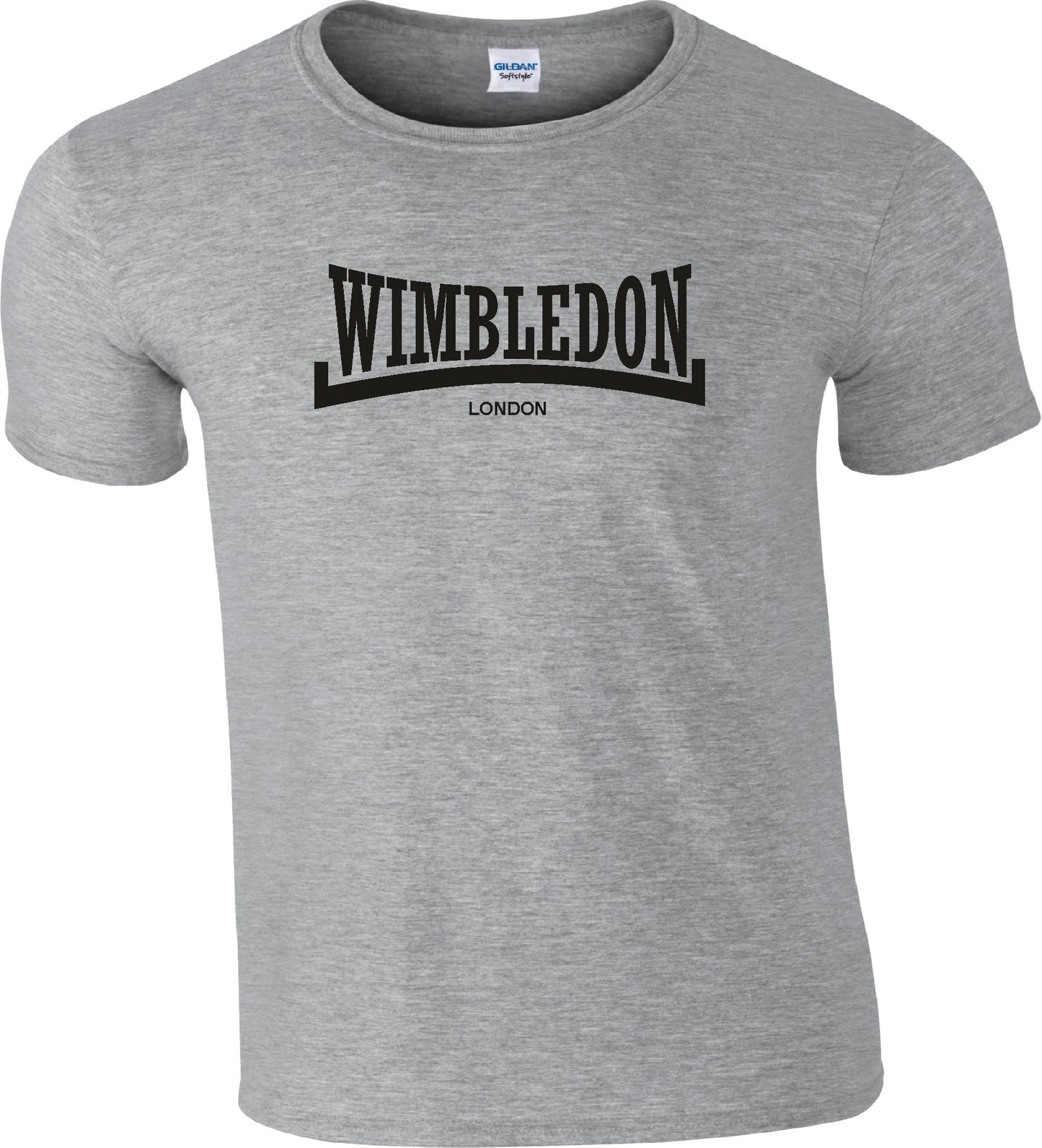 Wimbledon T-Shirt - London Souvenir, Personalised Custom Print Available, Various Colours