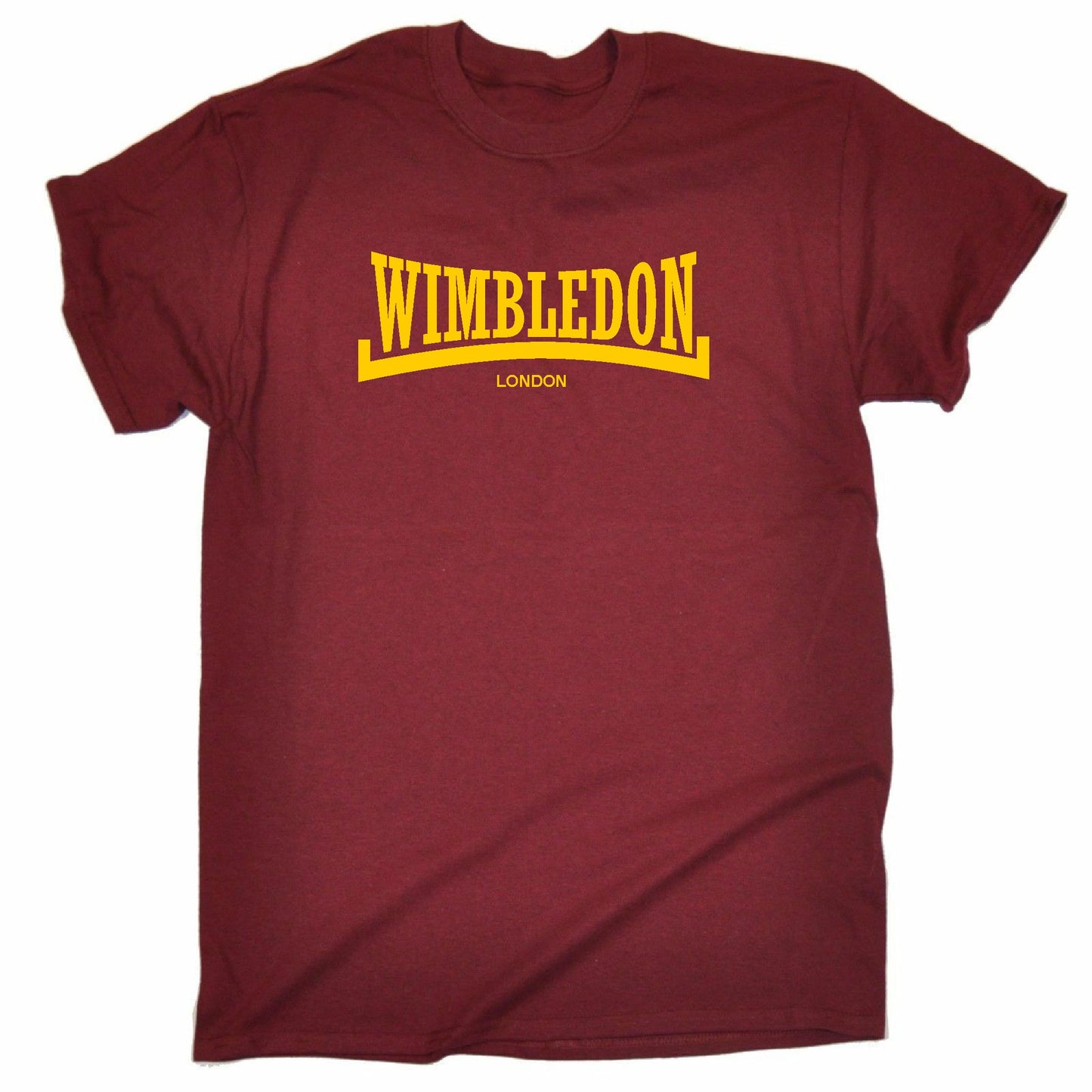 Wimbledon T-Shirt - London Souvenir, Personalised Custom Print Available, Various Colours