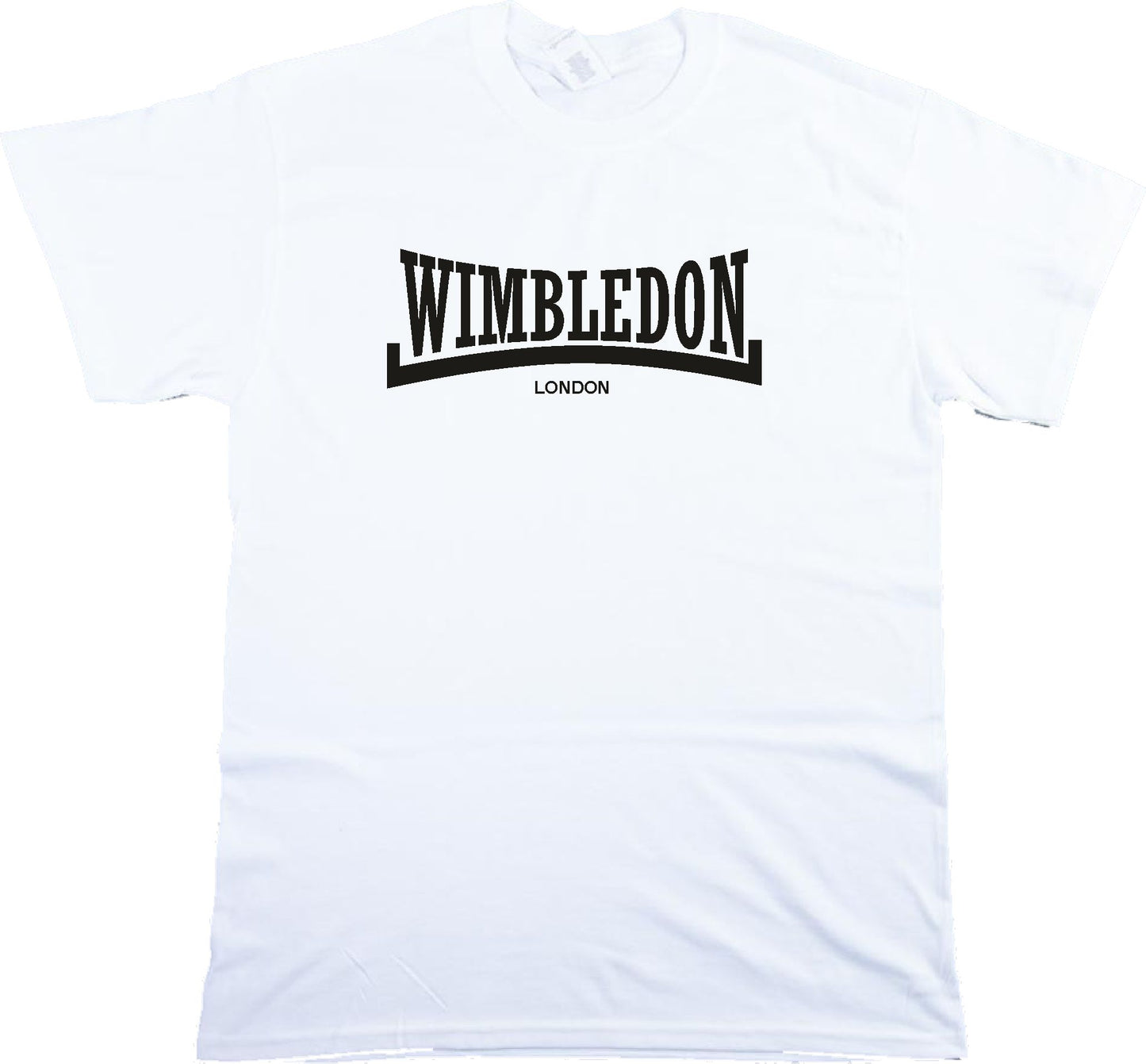 Wimbledon T-Shirt - London Souvenir, Personalised Custom Print Available, Various Colours