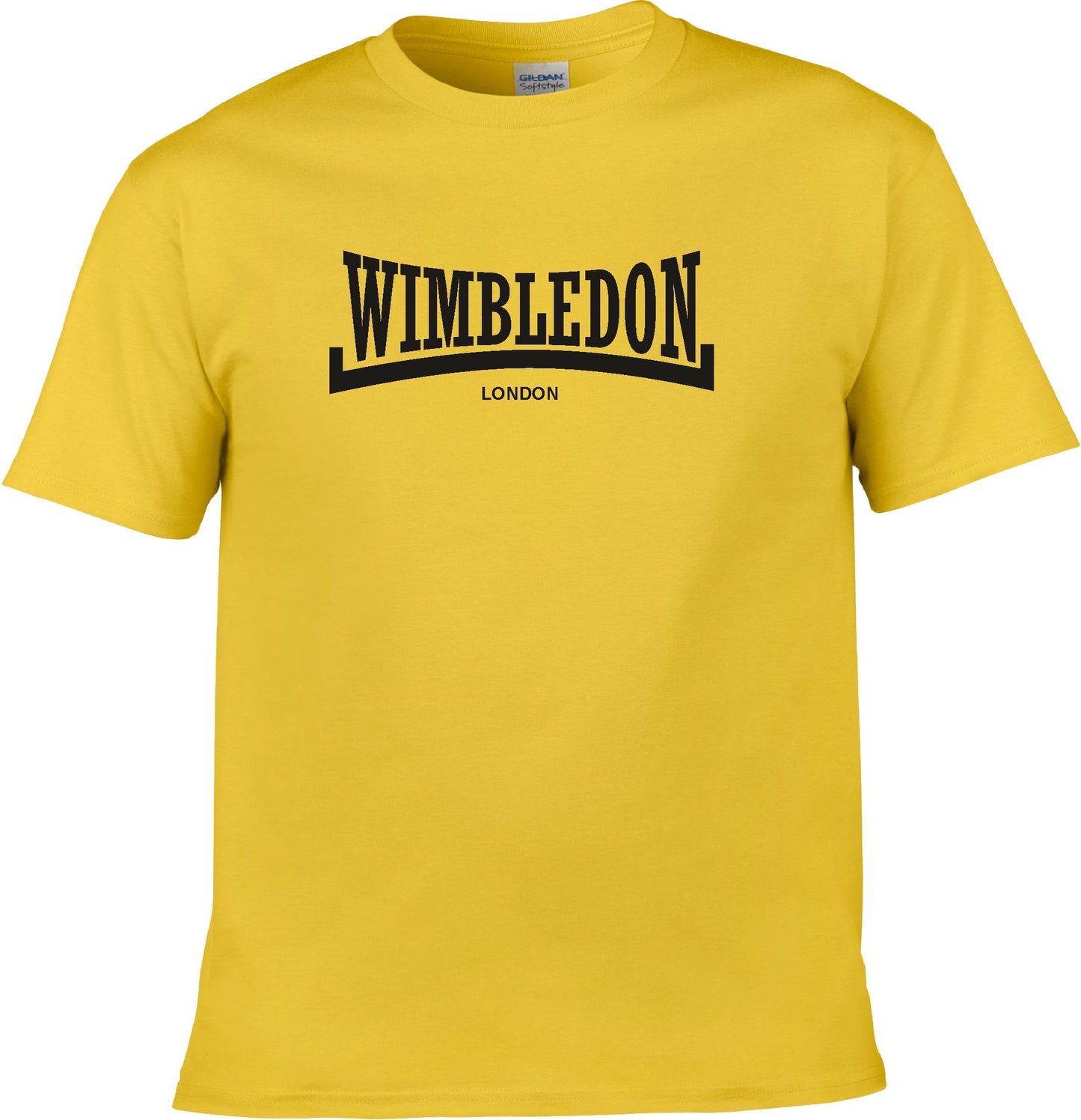 Wimbledon T-Shirt - London Souvenir, Personalised Custom Print Available, Various Colours