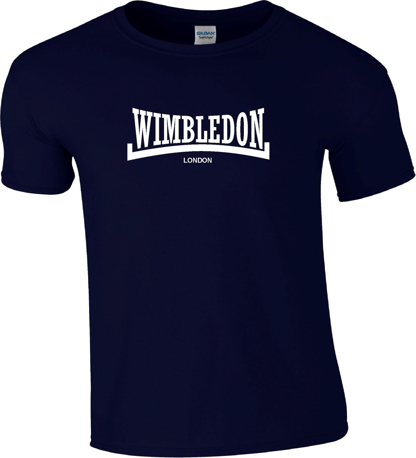 Wimbledon T-Shirt - London Souvenir, Personalised Custom Print Available, Various Colours