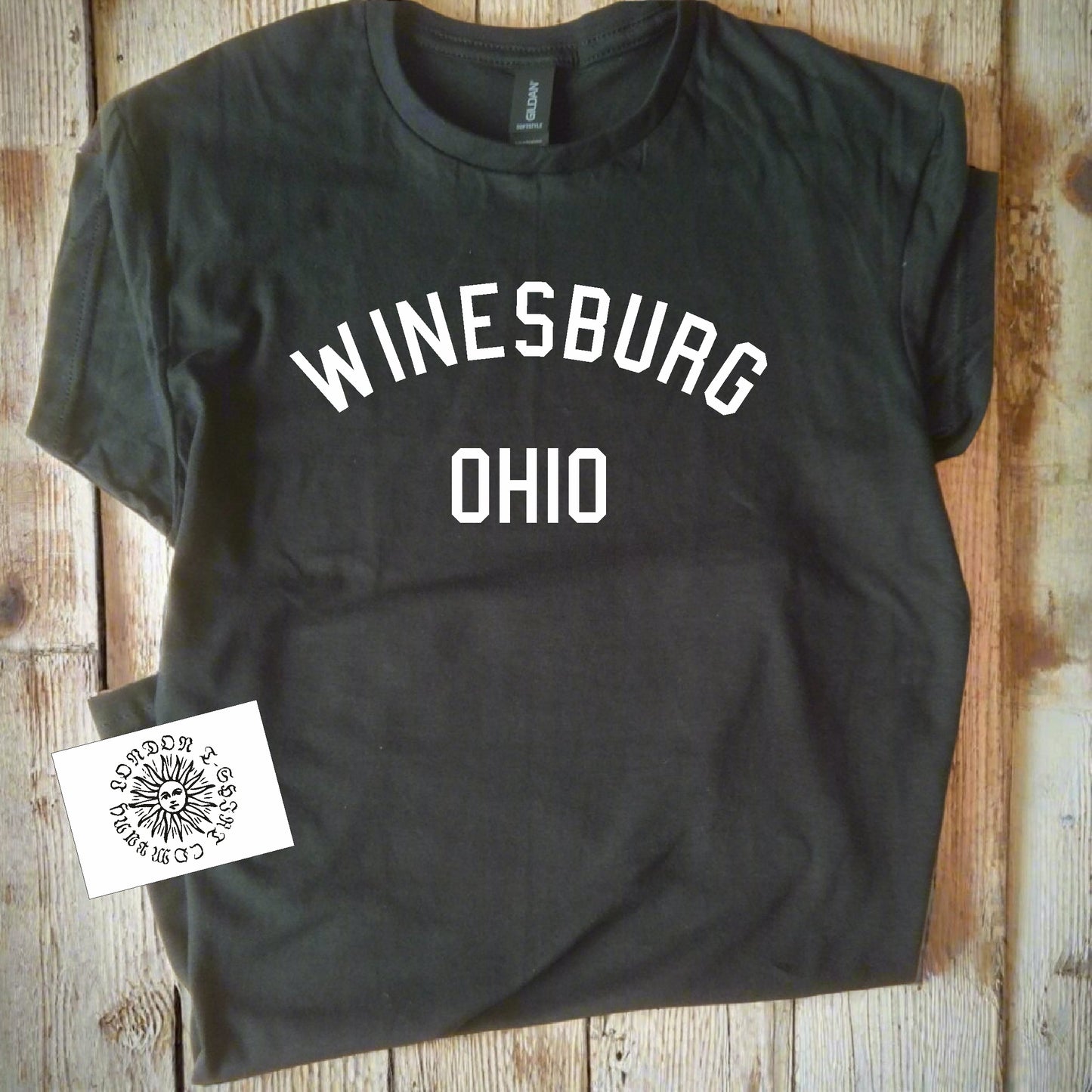 Winesburg Ohio T-Shirt - Retro College Souvenir Style, Sherwood Anderson, Various Colours