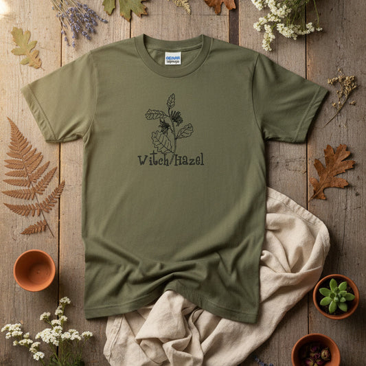 Witch Hazel T-Shirt - Plant Lore Gift, Folklore, Various Colours