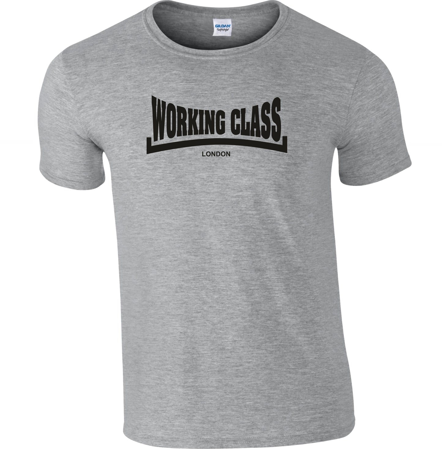 Working Class Logo T-Shirt - Custom Print Town Name, Punk, Various Colours