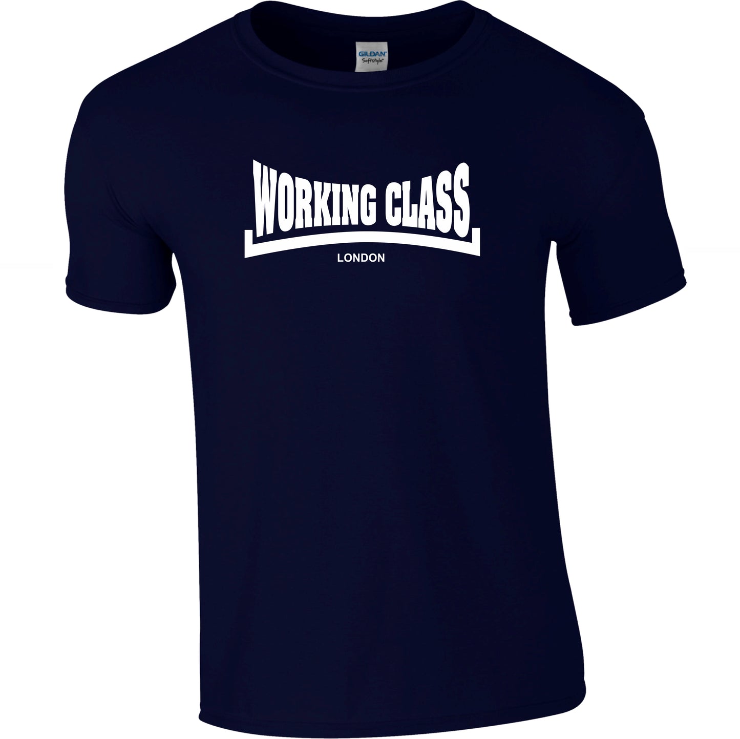 Working Class Logo T-Shirt - Custom Print Town Name, Punk, Various Colours