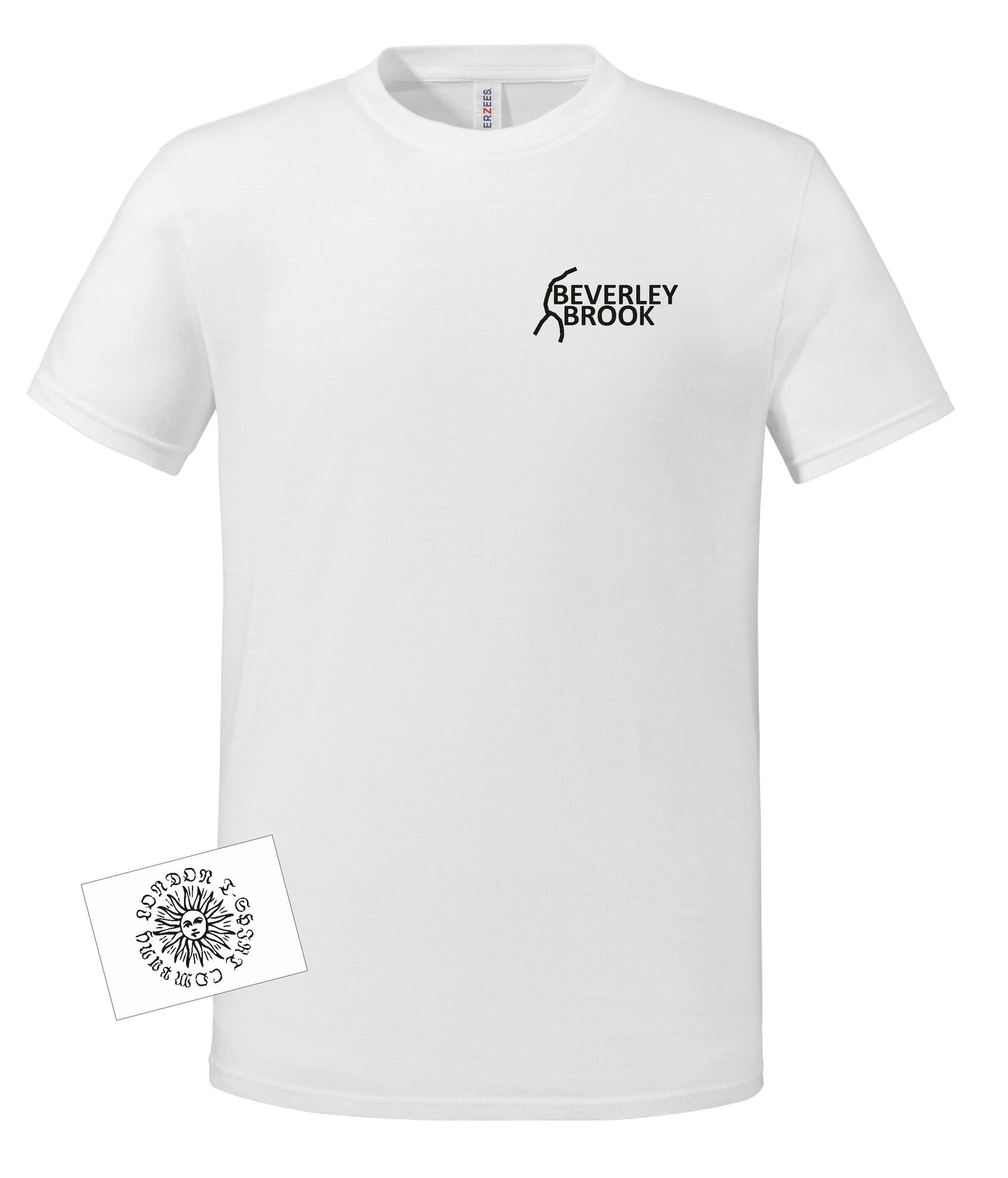 Beverley Brook T-Shirt - Organic Cotton, London River, Various Colours