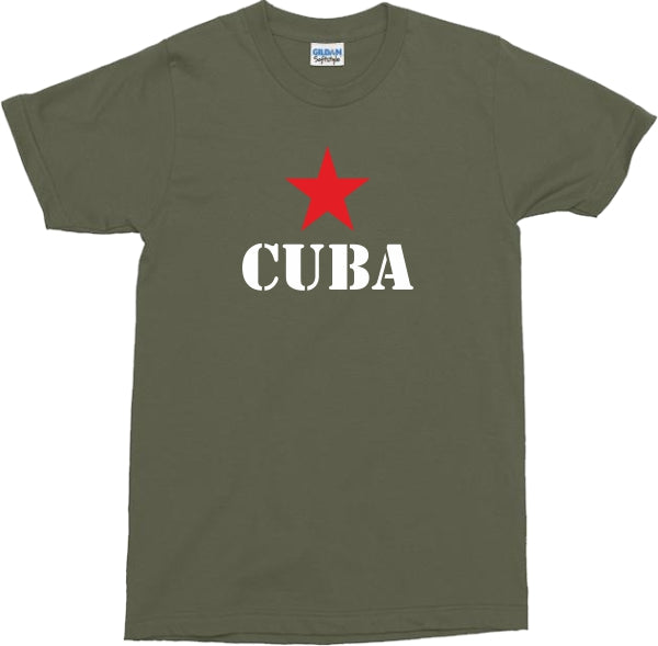Cuba Star T-Shirt - Protest, Souvenir, Various Colours