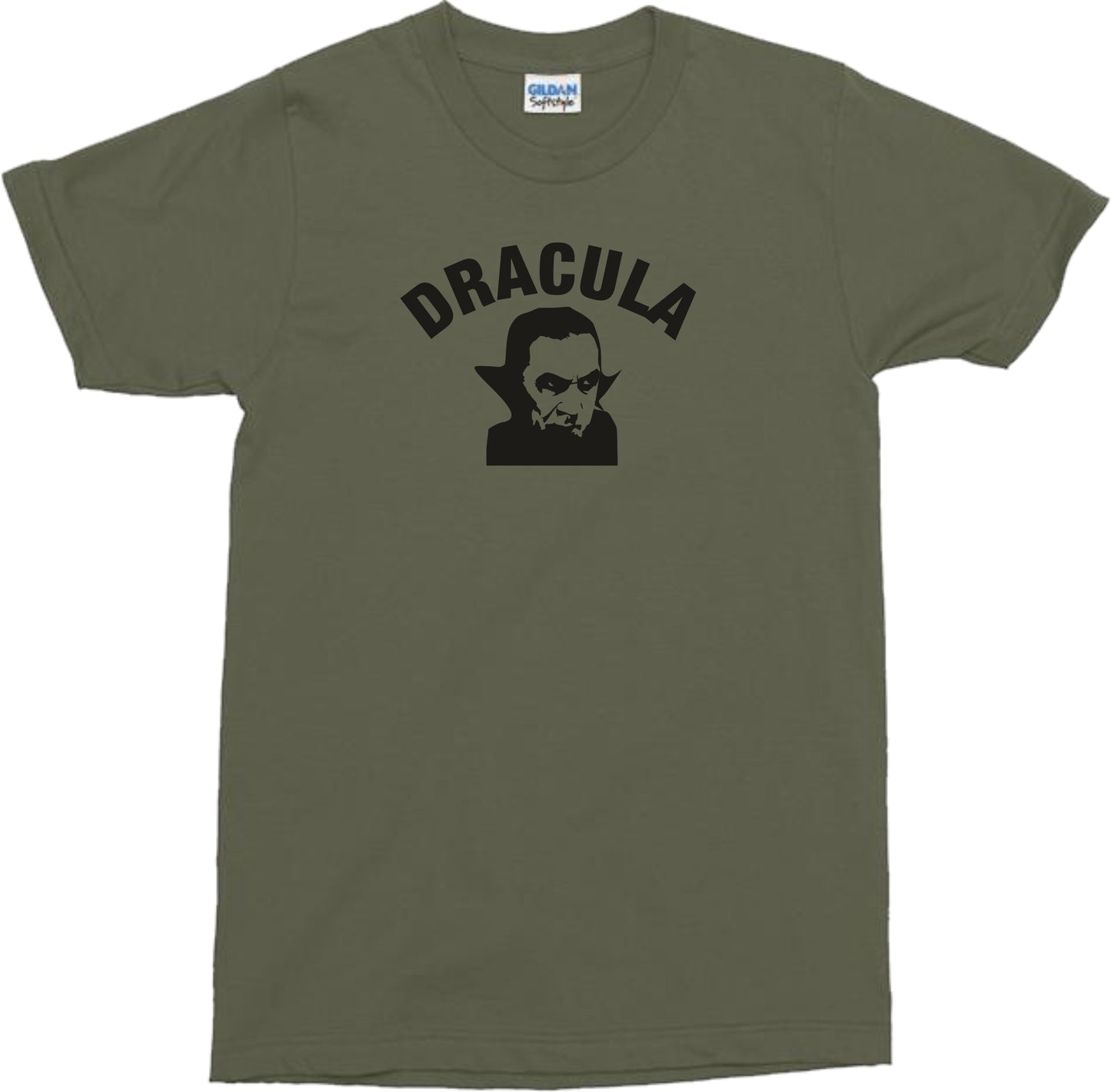 Dracula T-Shirt - Retro Vampire Horror, Various Colours