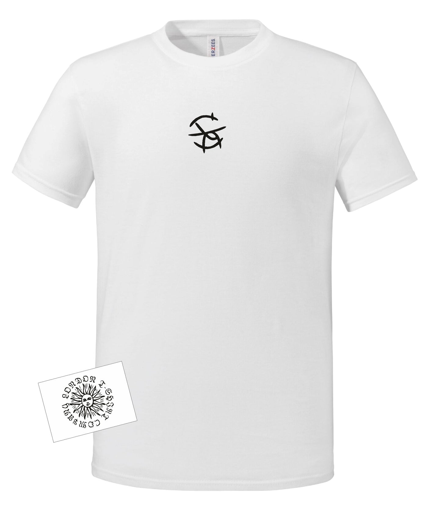 Mark of Shame T-Shirt - Heretic Symbol, Small Logo, Organic Cotton, S-XXL