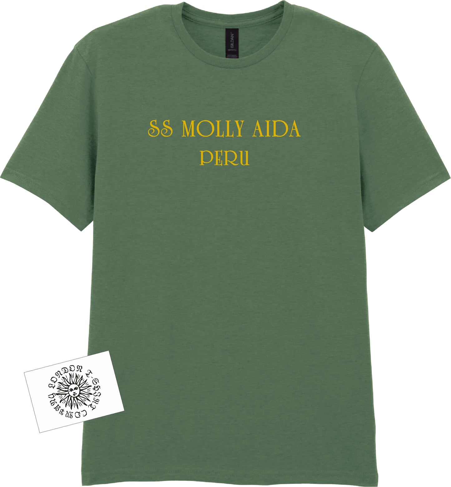 SS Molly Aida T-Shirt - Peru Steamboat in the Werner Herzog Film Fitzcarraldo, Klaus Kinski, Various Colours