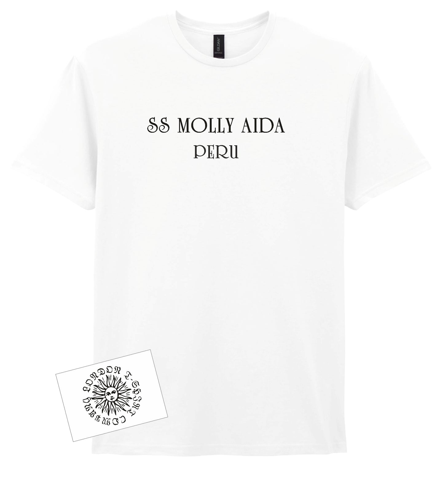 SS Molly Aida T-Shirt - Peru Steamboat in the Werner Herzog Film Fitzcarraldo, Klaus Kinski, Various Colours