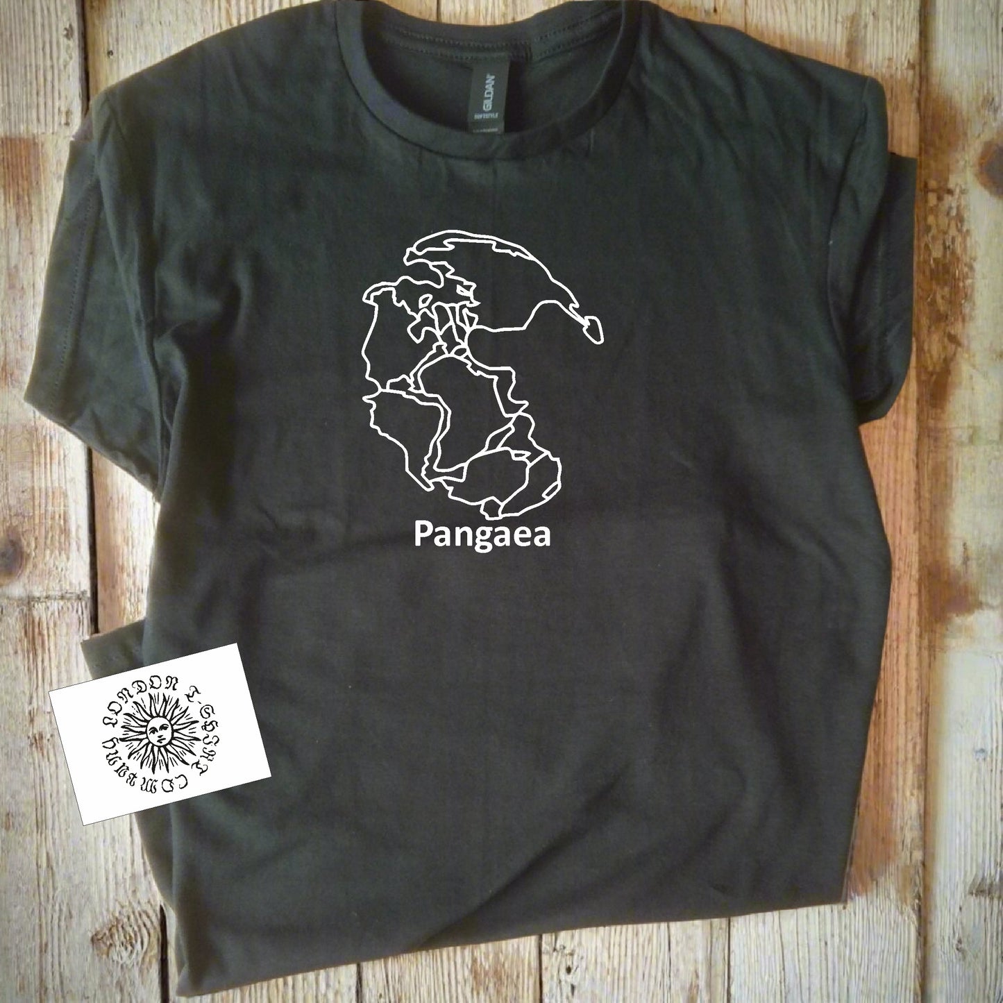 Pangaea T-Shirt - Supercontinent Map, Geography, Travel Gift, Various Colours