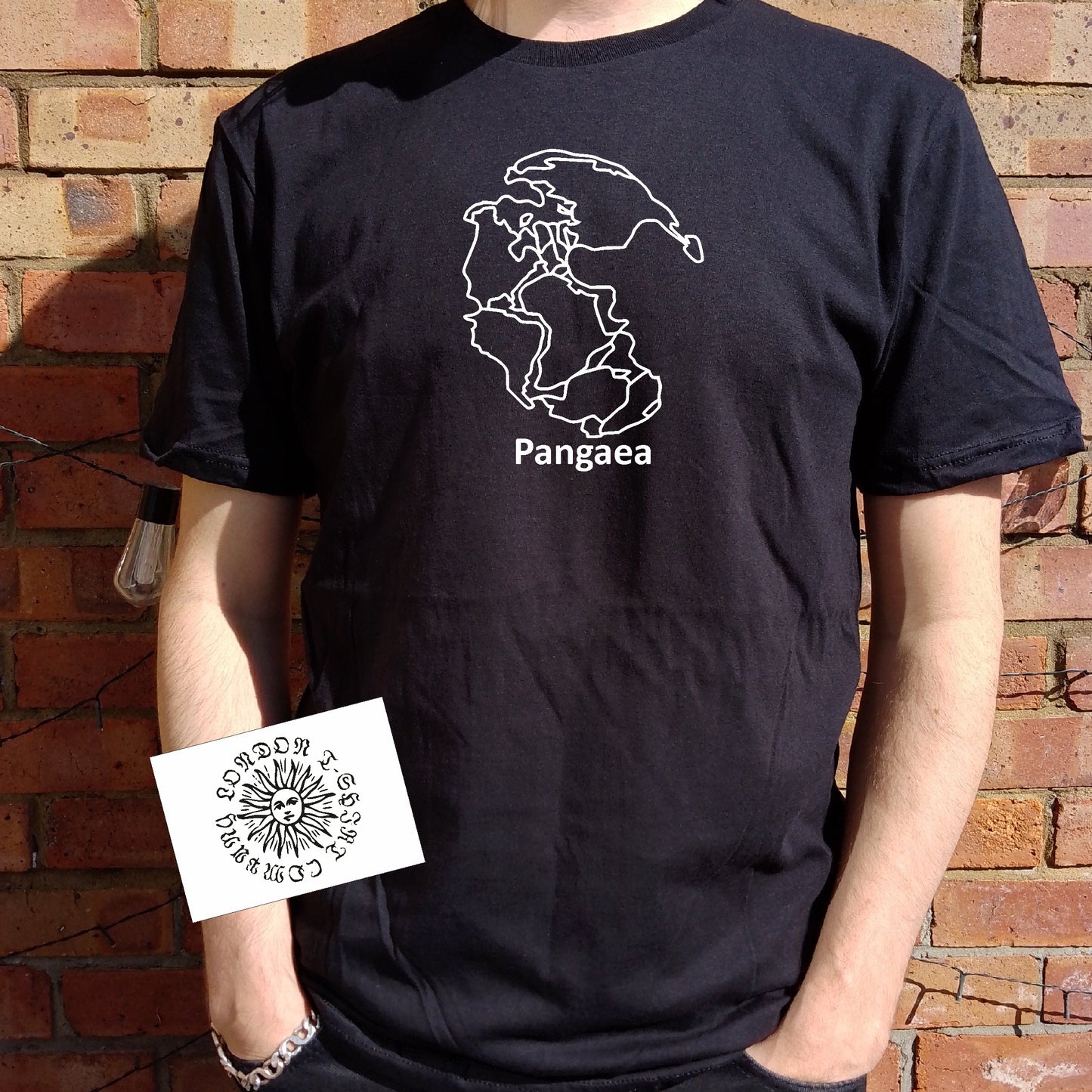 Pangaea T-Shirt - Supercontinent Map, Geography, Travel Gift, Various Colours