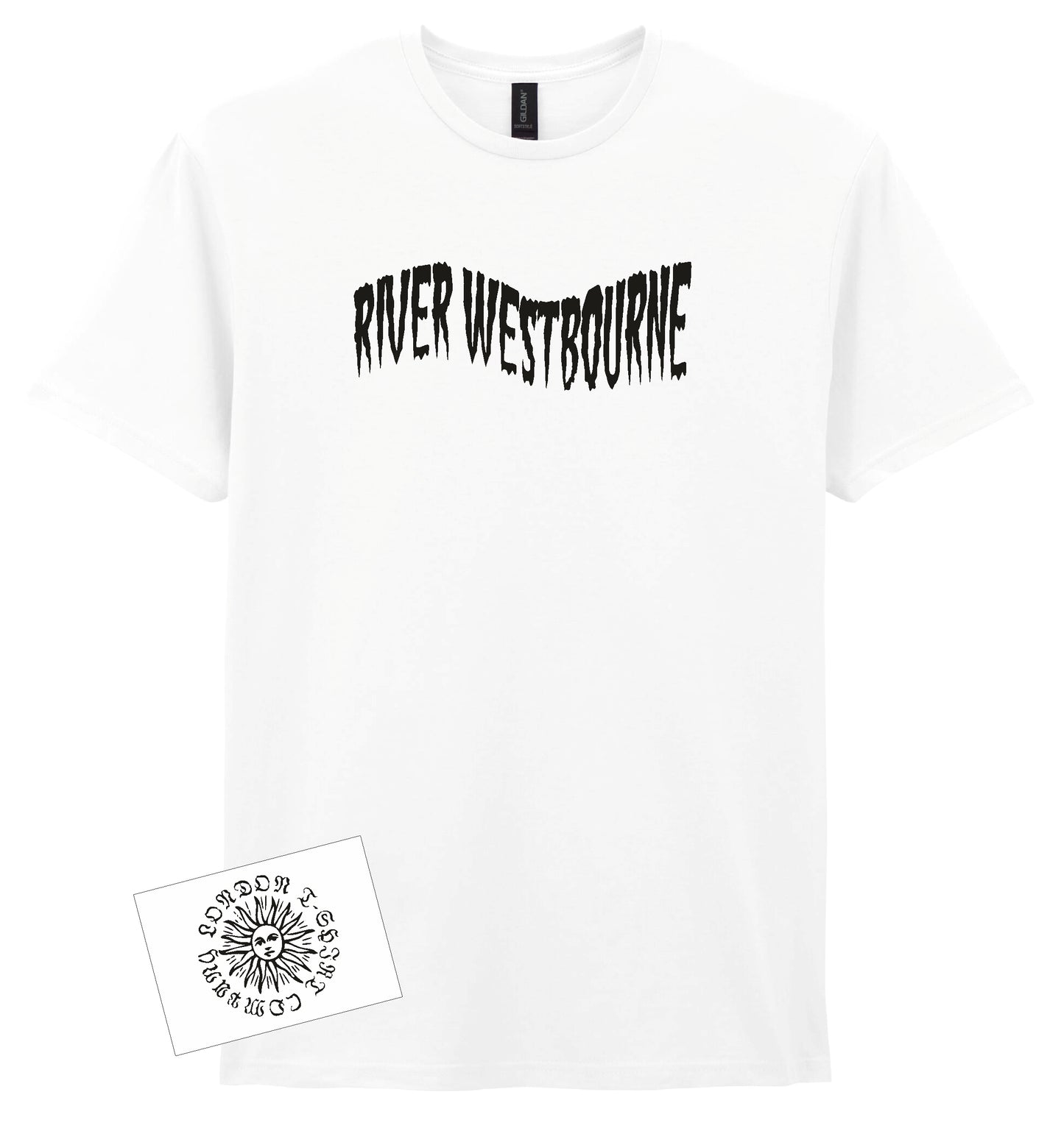 River Westbourne T-Shirt - Subterranean London Souvenir, Various Colours