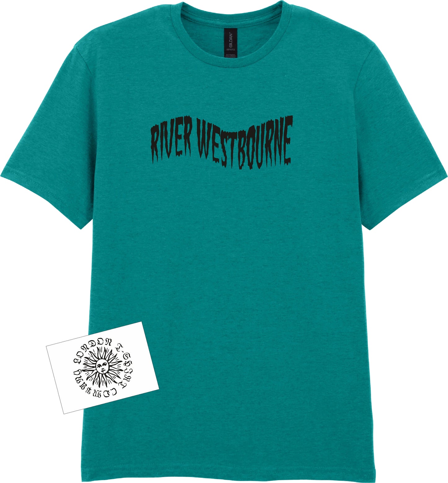 River Westbourne T-Shirt - Subterranean London Souvenir, Various Colours