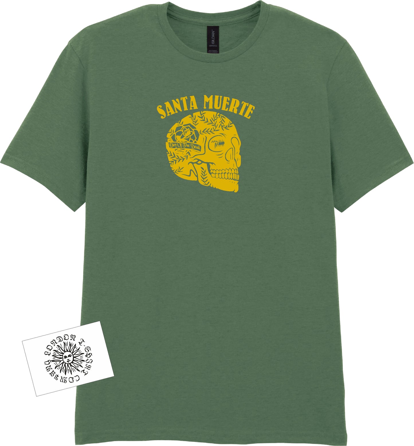 La Santa Muerte T-Shirt, Saint Death, Day Of The Dead, Mexico, Various Colours